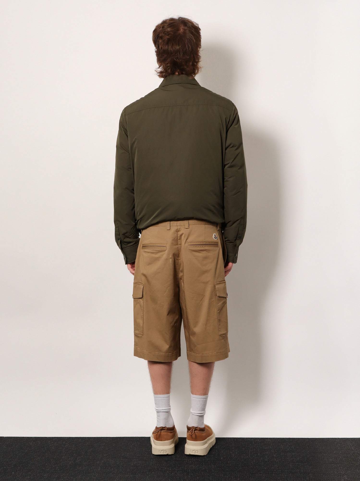 Moncler Cargo Cotton Shorts