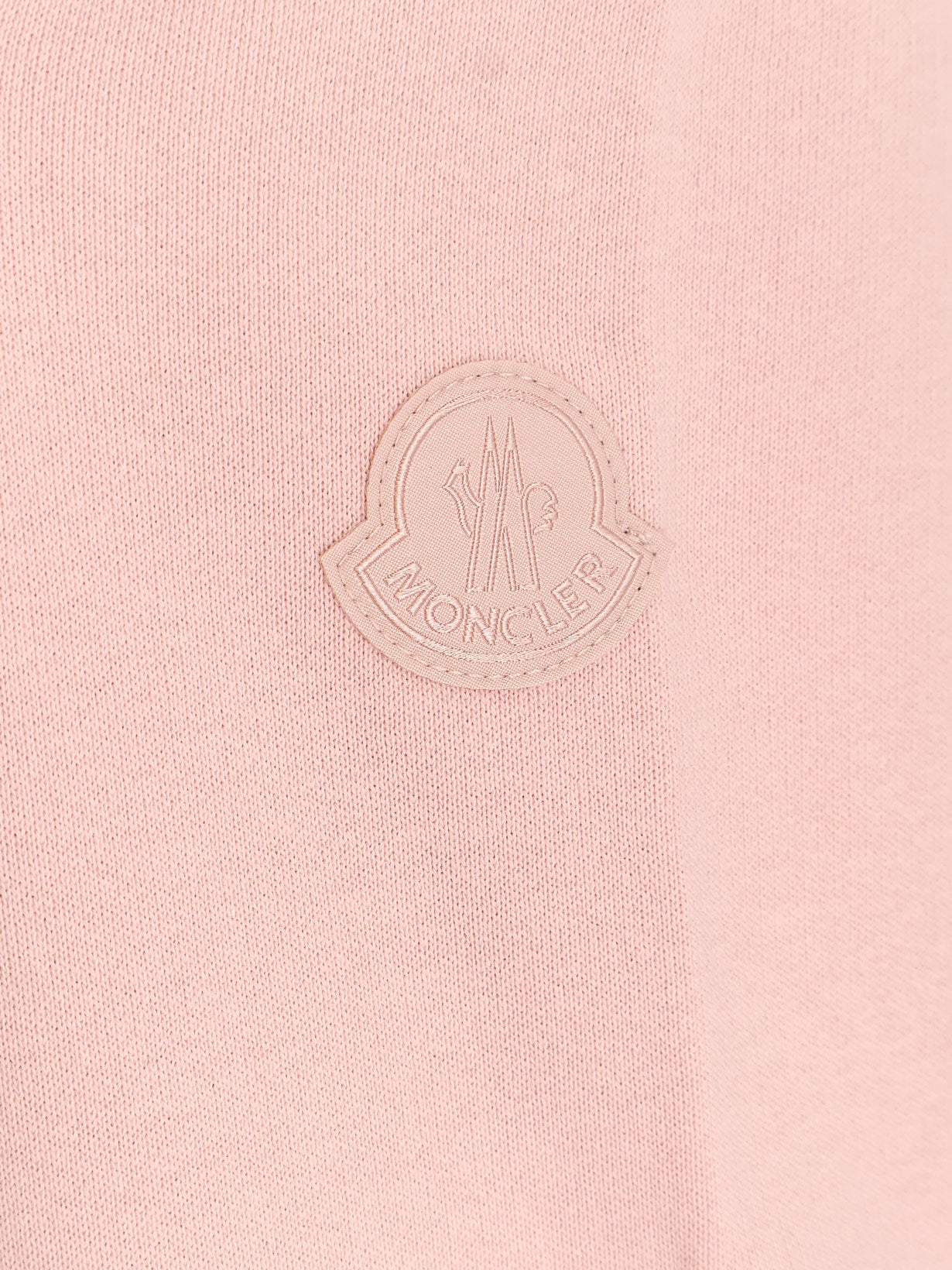 Moncler Cotton Sweatshirt With Logo Patch