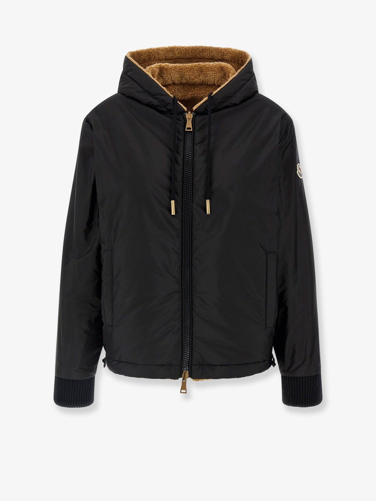 Moncler Reversible Nylon And Teddy Jacket