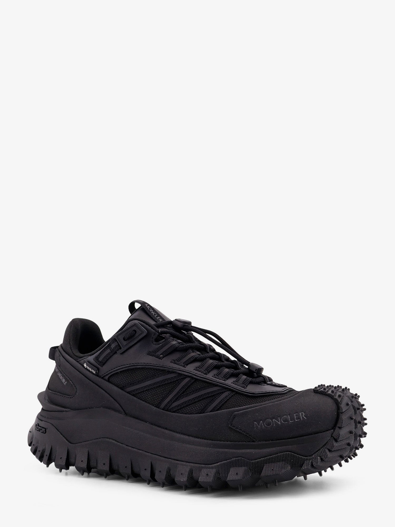 Moncler Trailgrip Gtx Mesh And Leather Sneakers
