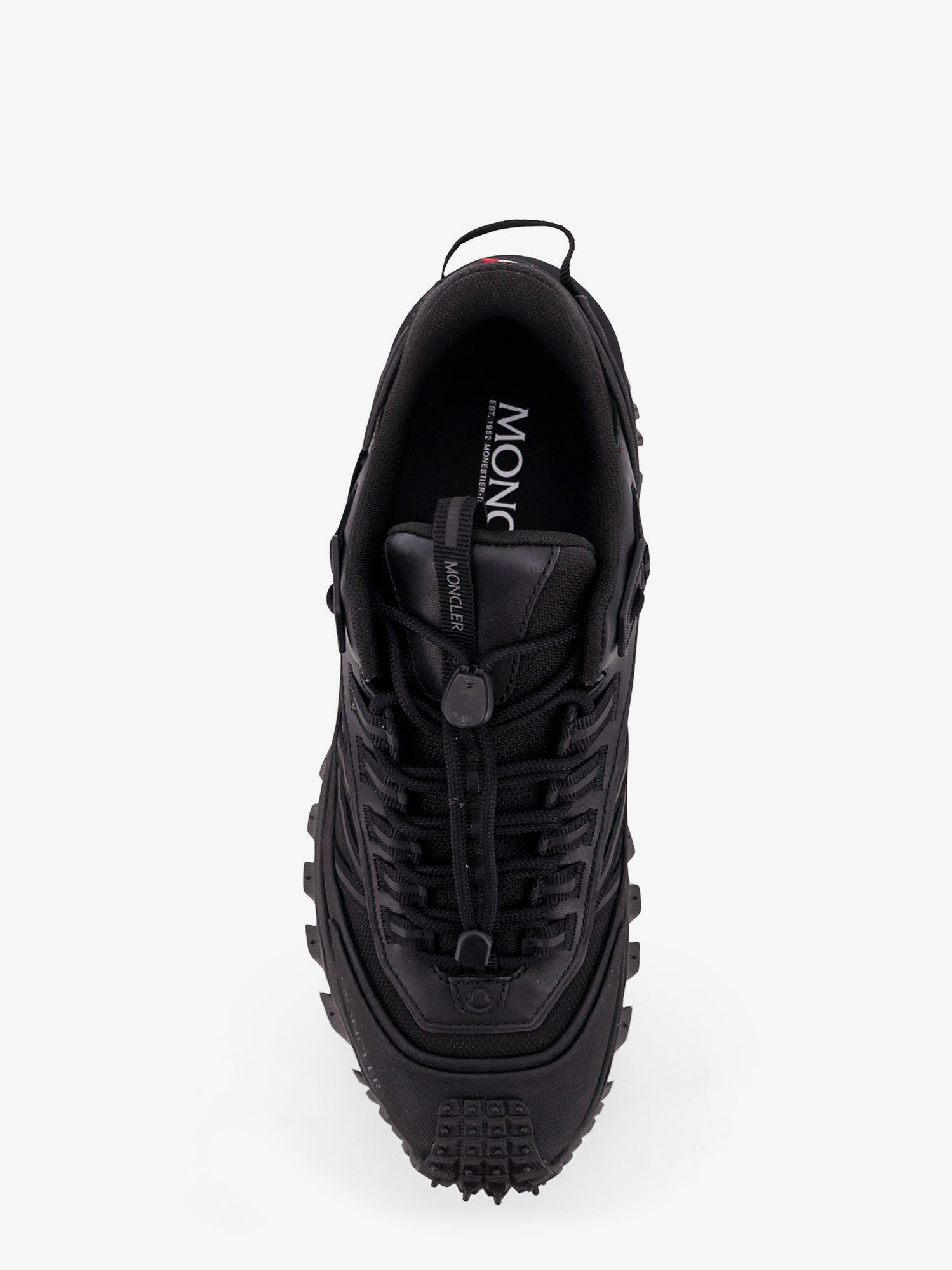 Moncler Trailgrip Gtx Mesh And Leather Sneakers