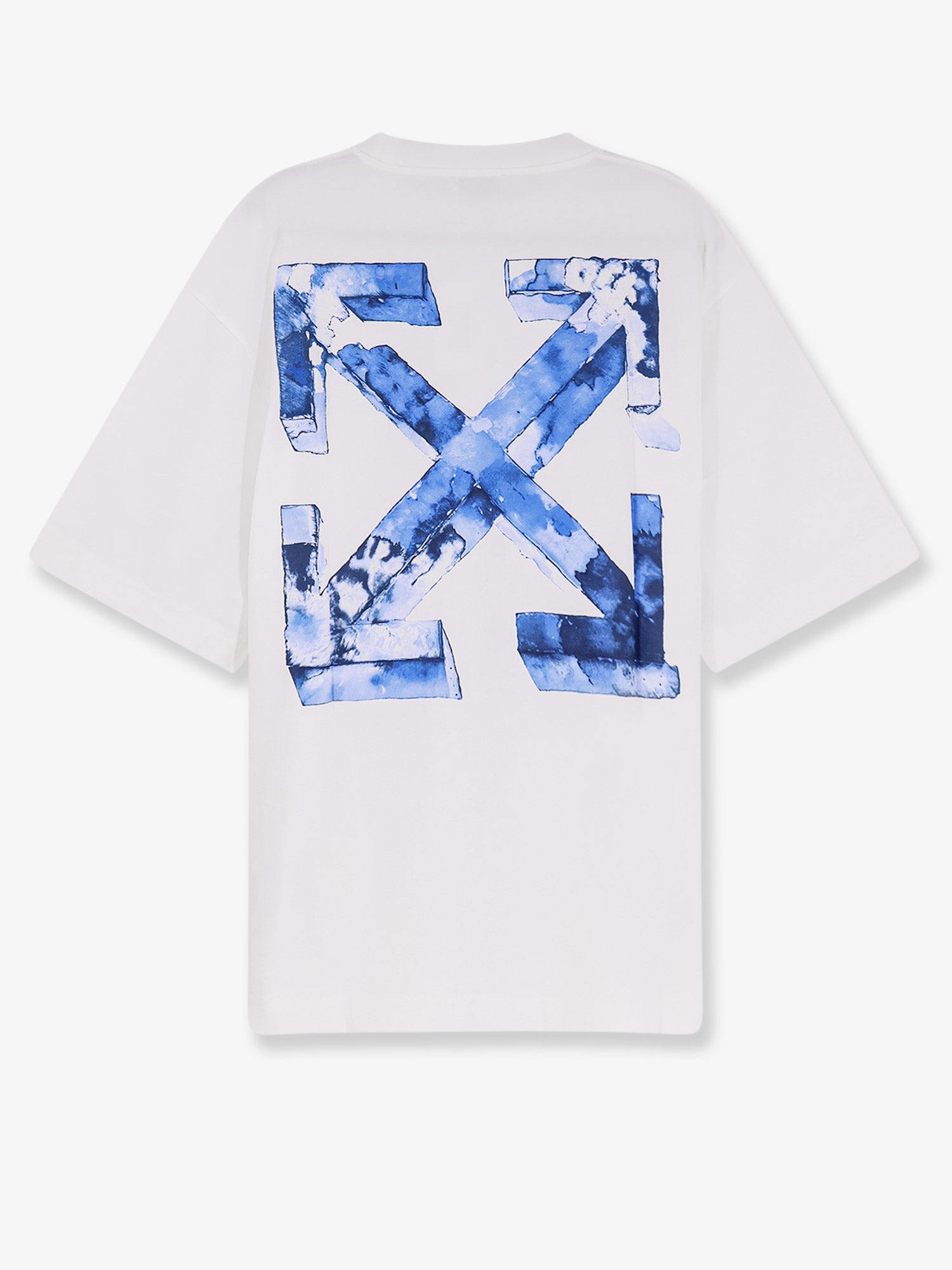 Off-White Cloudy Arrow Skate Cotton T-shirt