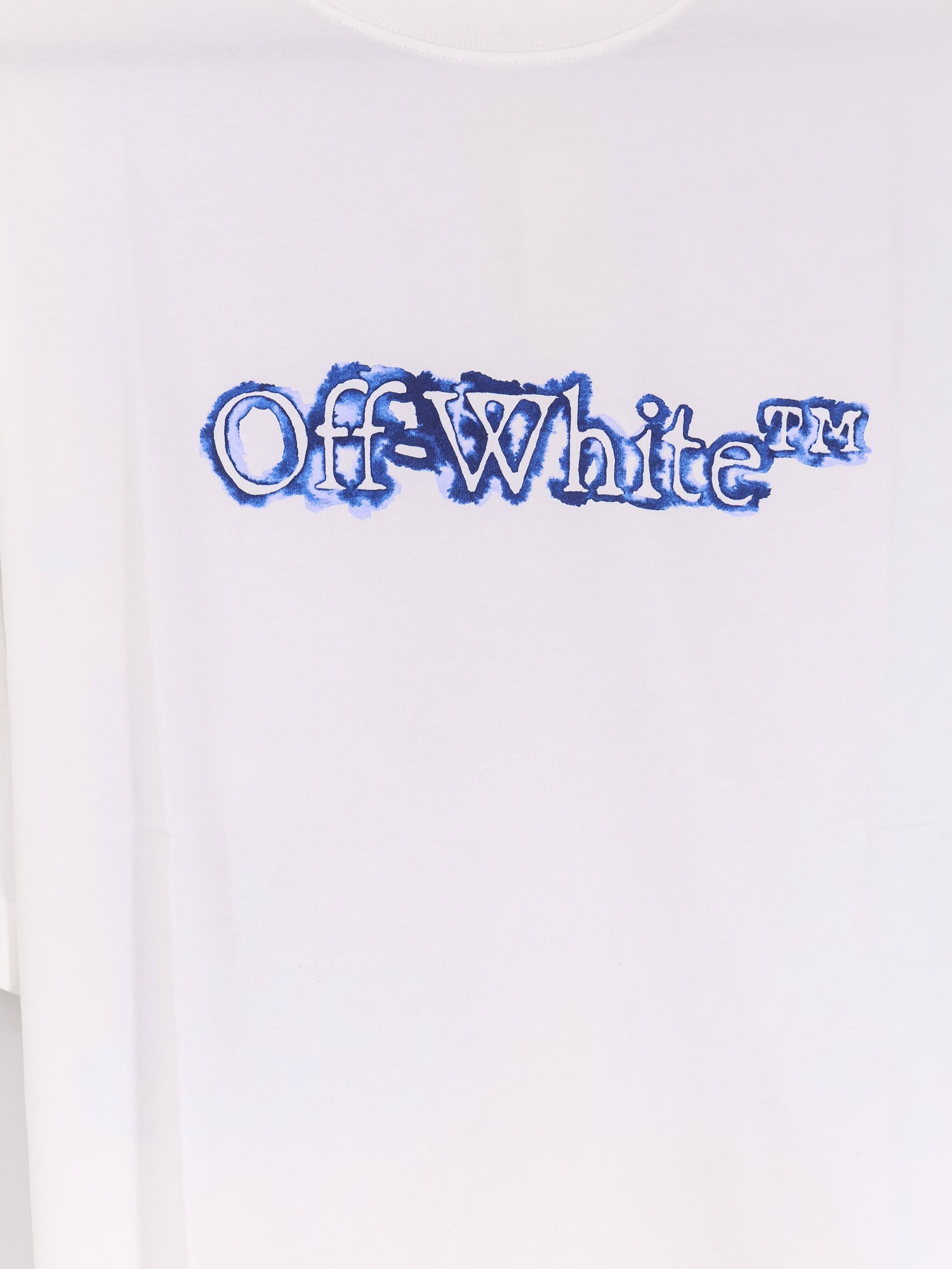 Off-White Cloudy Arrow Skate Cotton T-shirt