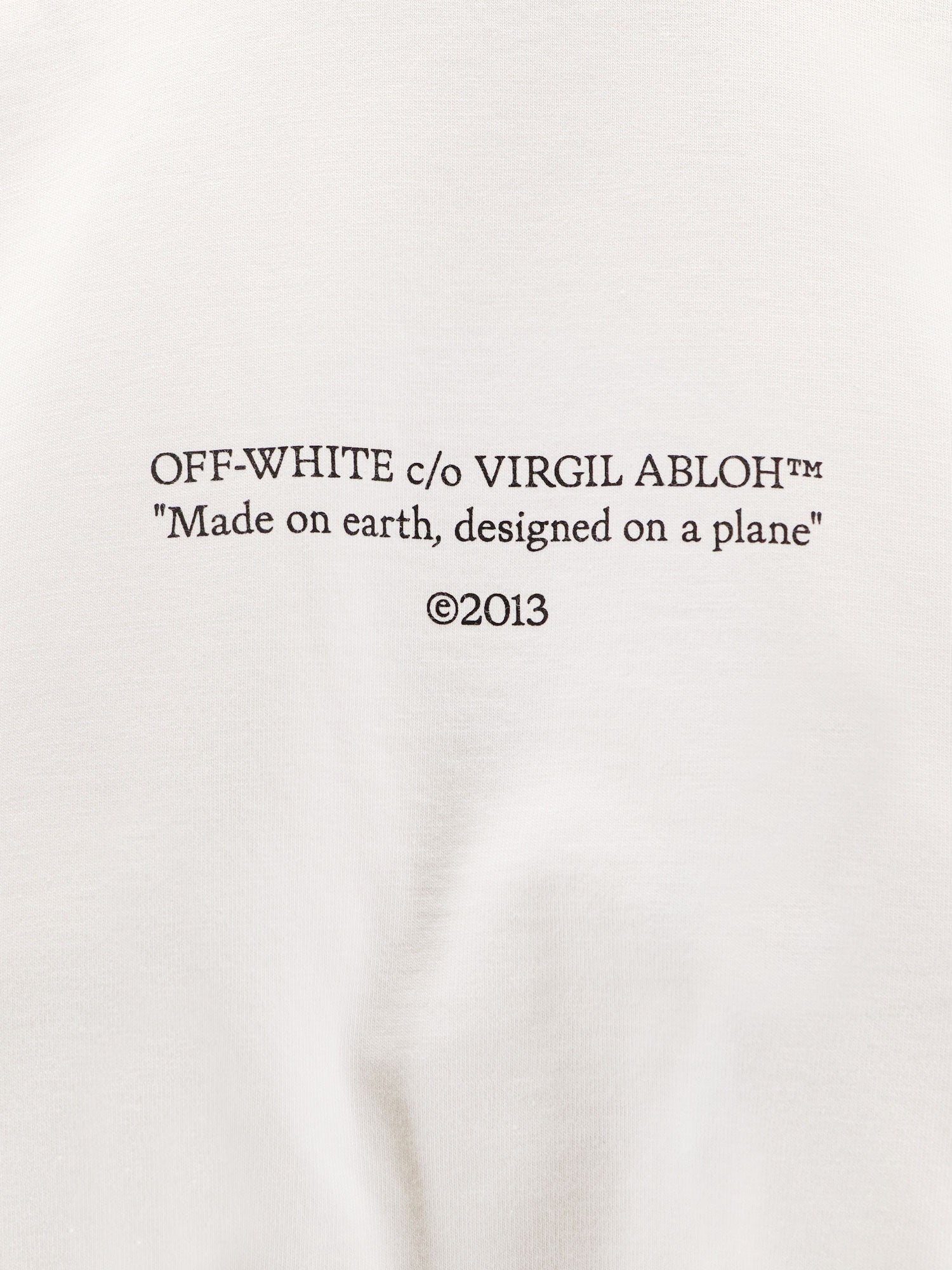 Off-White Cotton T-shirt