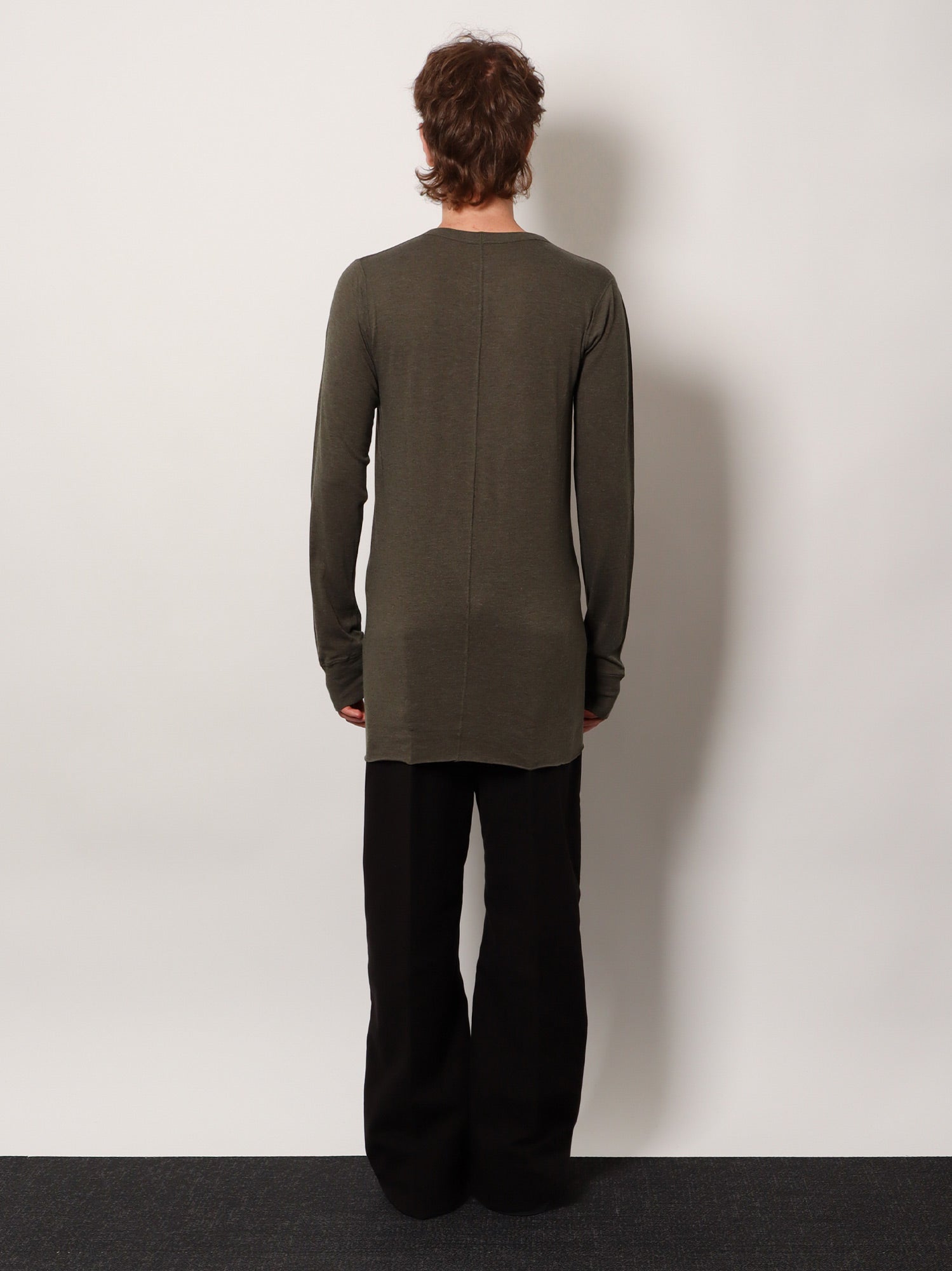 Rick Owens Basic Ls T Viscose Blend T-shirt