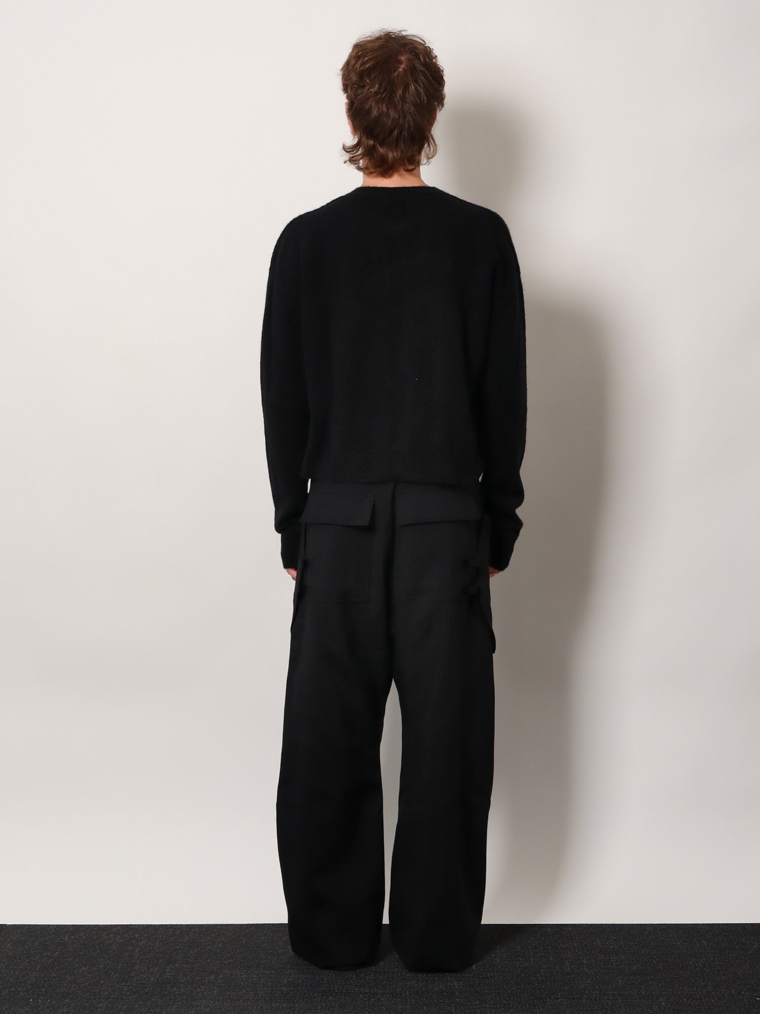 Rick Owens Stefan Cargo Virgin Wool Trousers