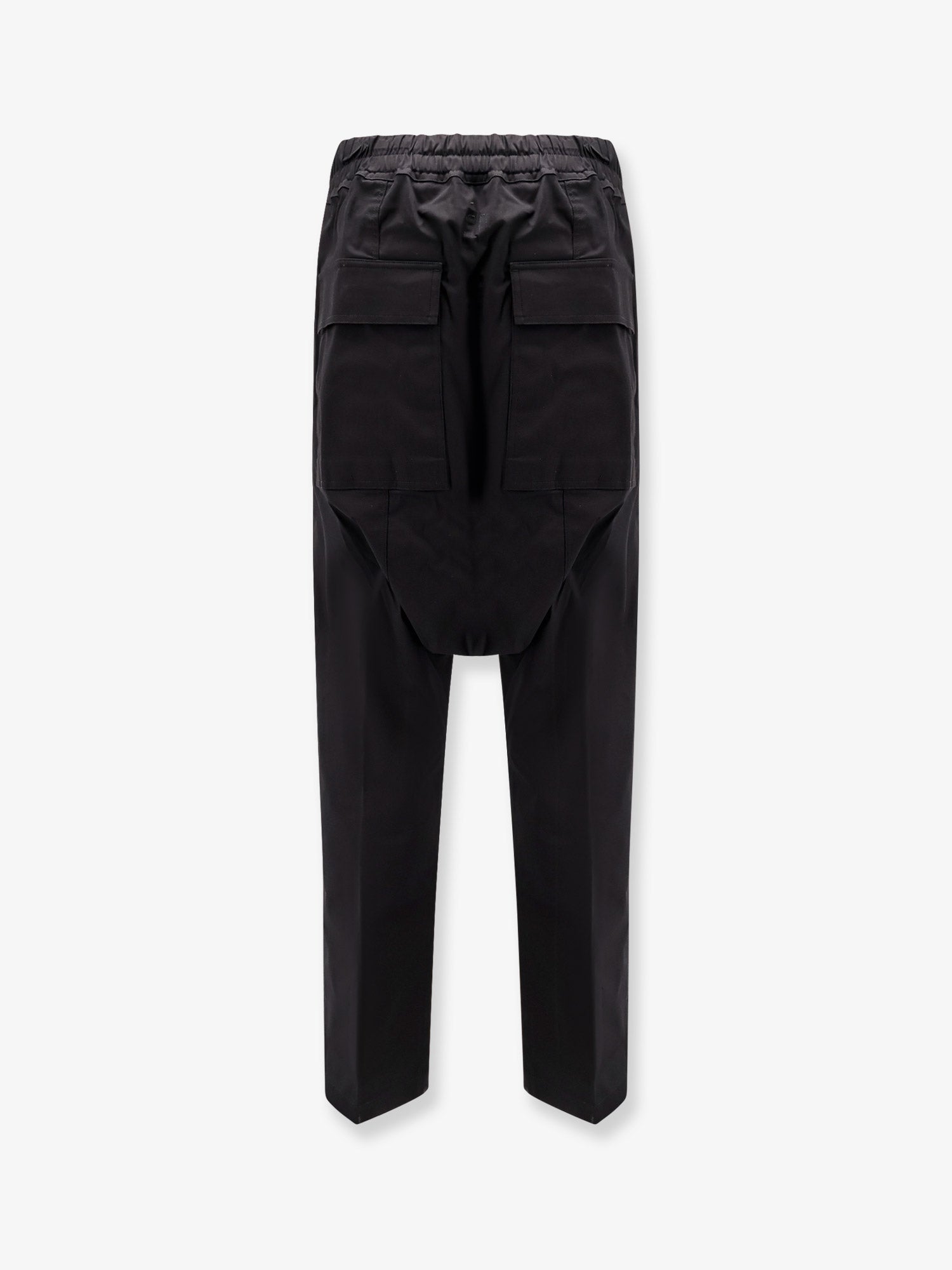 Rick Owens Drawstring Long Certified Cotton Trousers