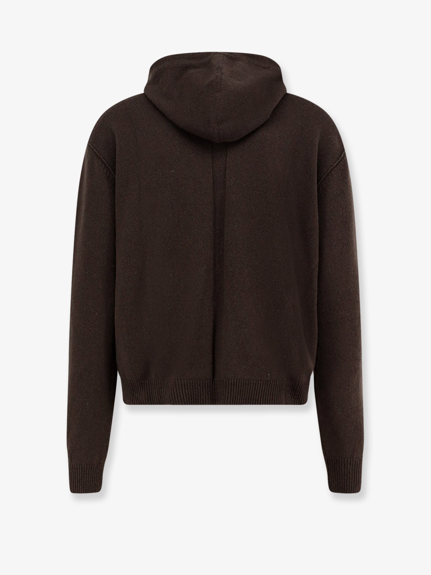 Rick Owens Cashmere Hooded Sweatshirt