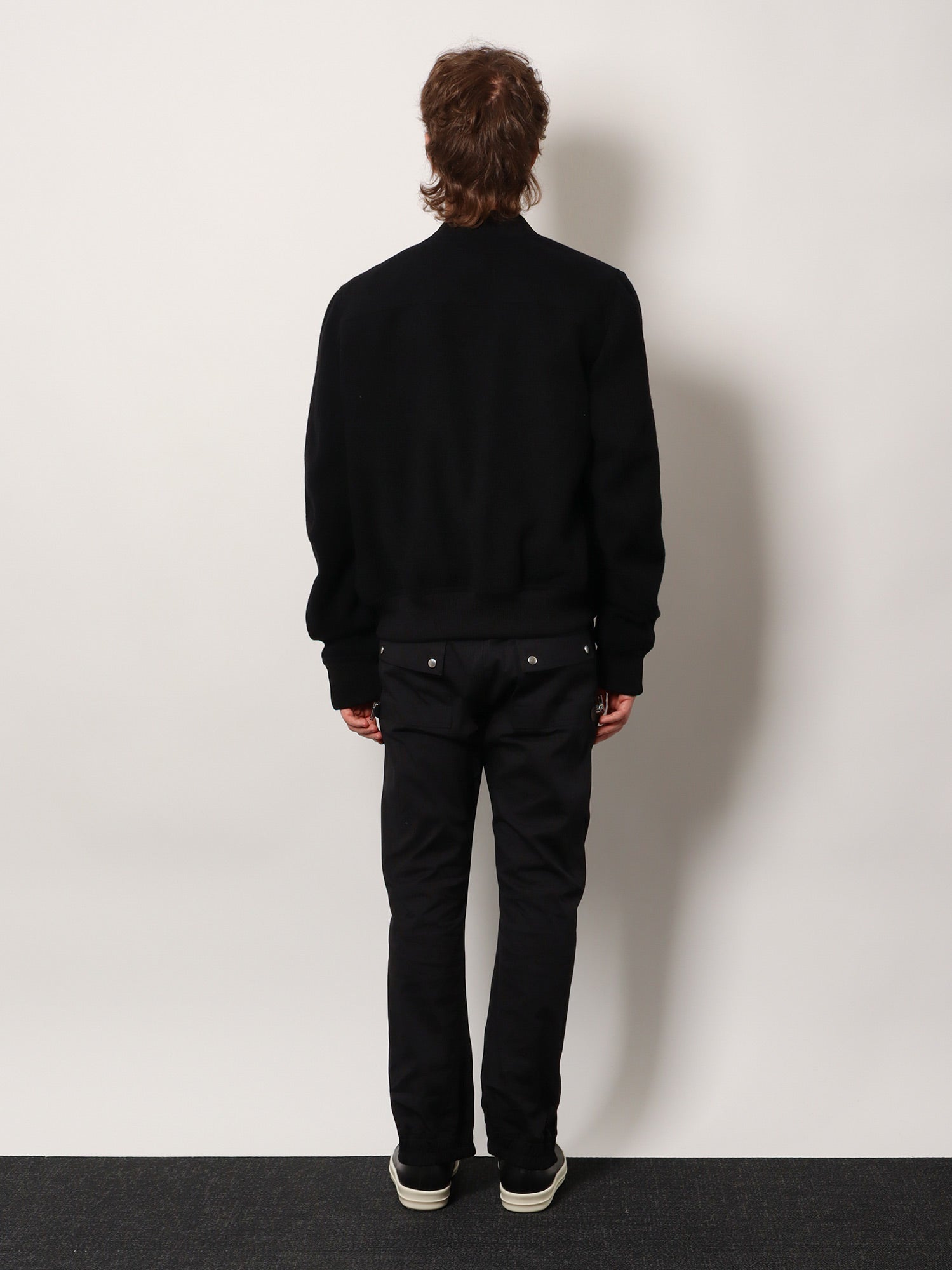 Rick Owens Bauhaus Flight Virgin Wool Bomber