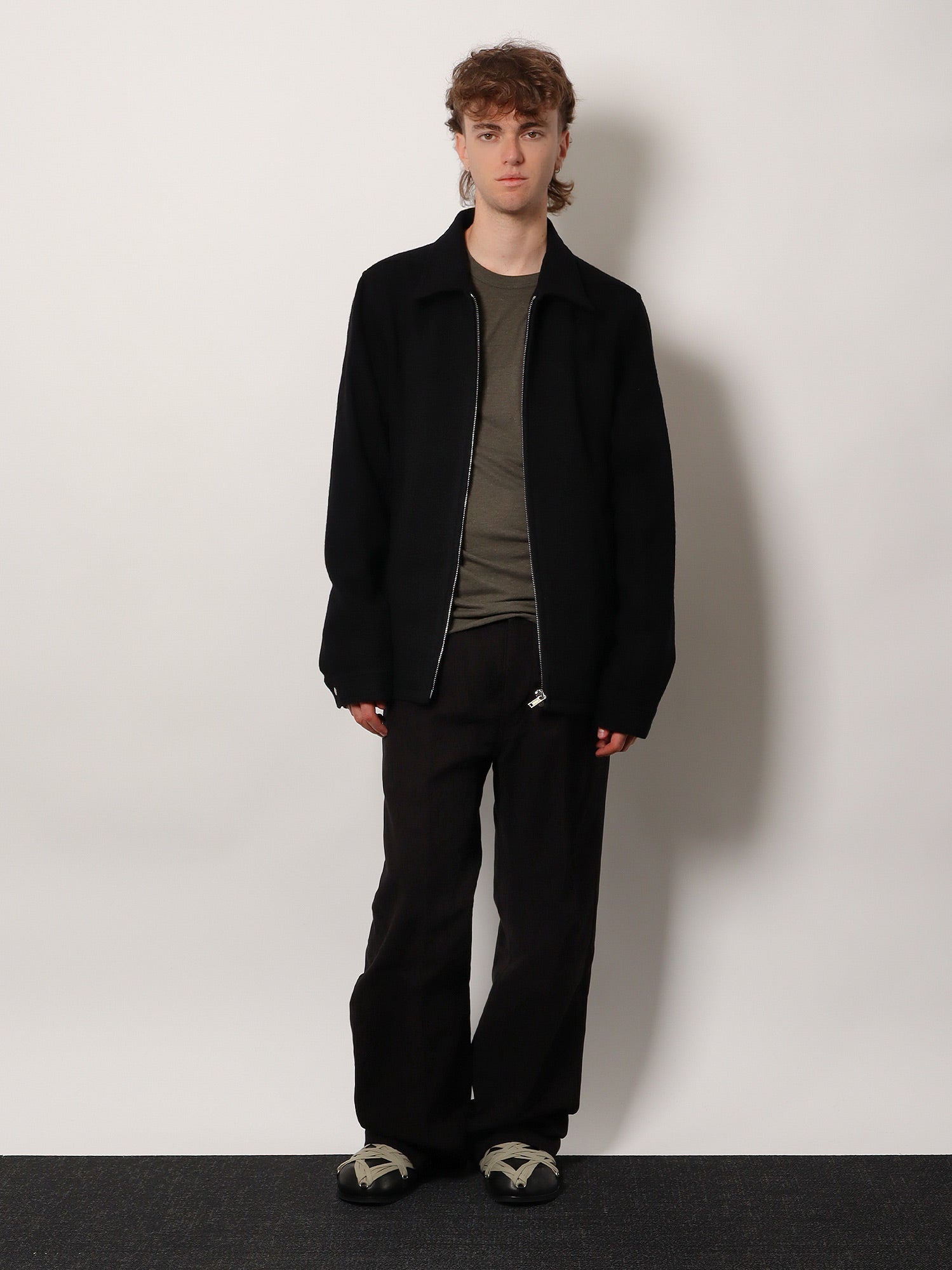 Rick Owens Brad Virgin Wool Jacket