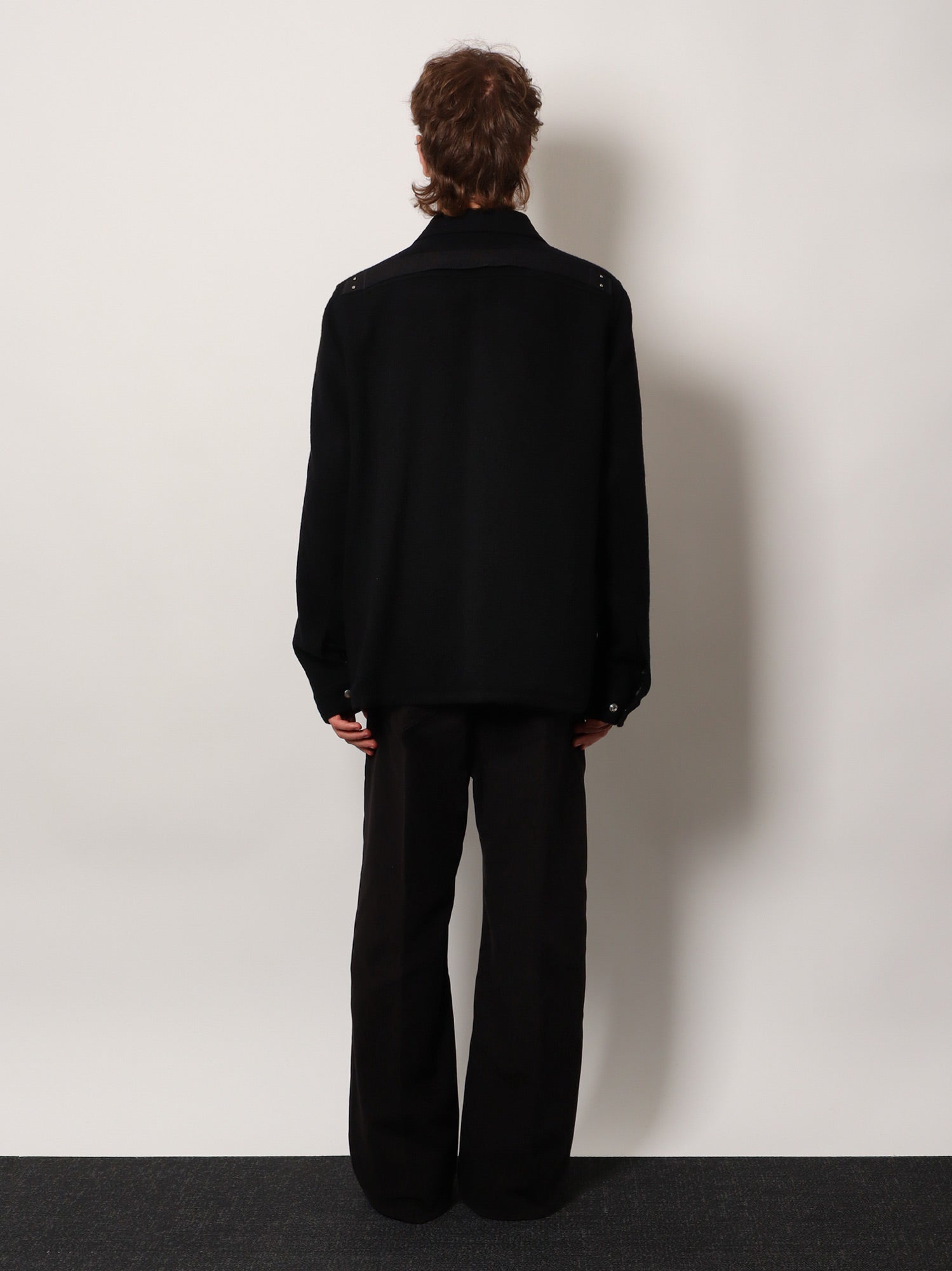 Rick Owens Brad Virgin Wool Jacket