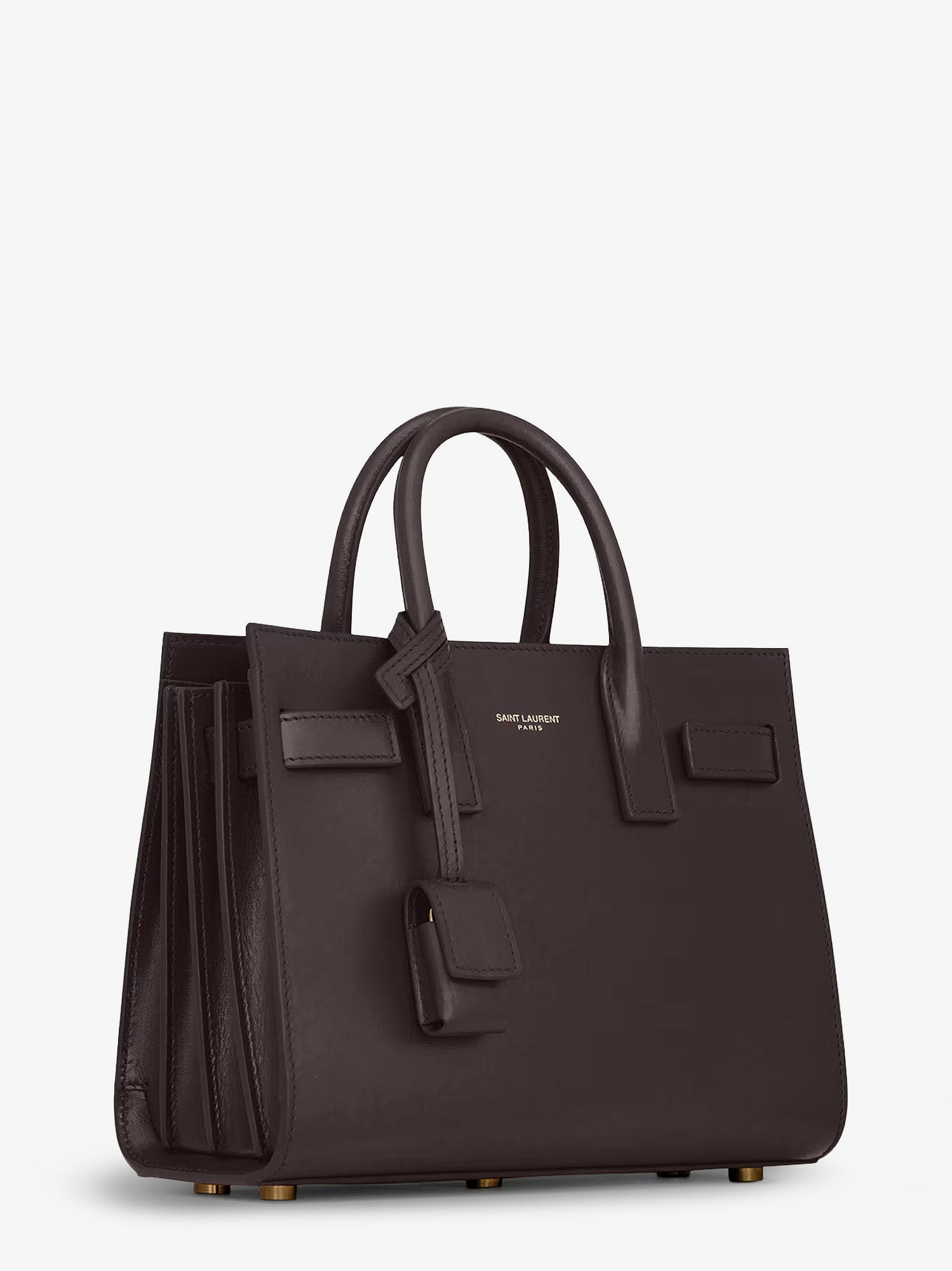 Saint Laurent Sac De Jour Nano Leather Shoulder Bag
