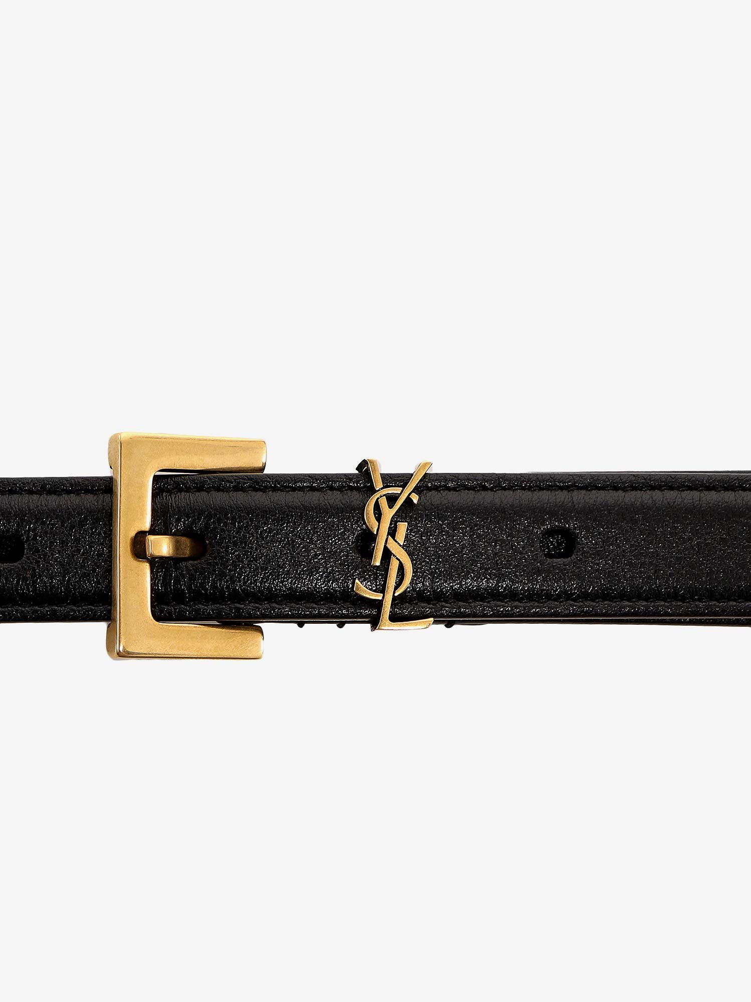 Saint Laurent Leather Belt
