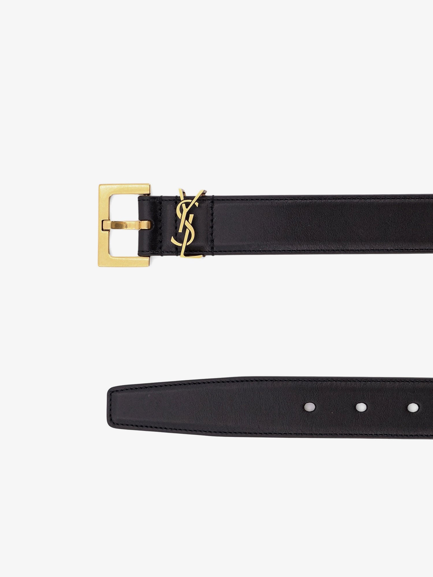 Saint Laurent Leather Belt