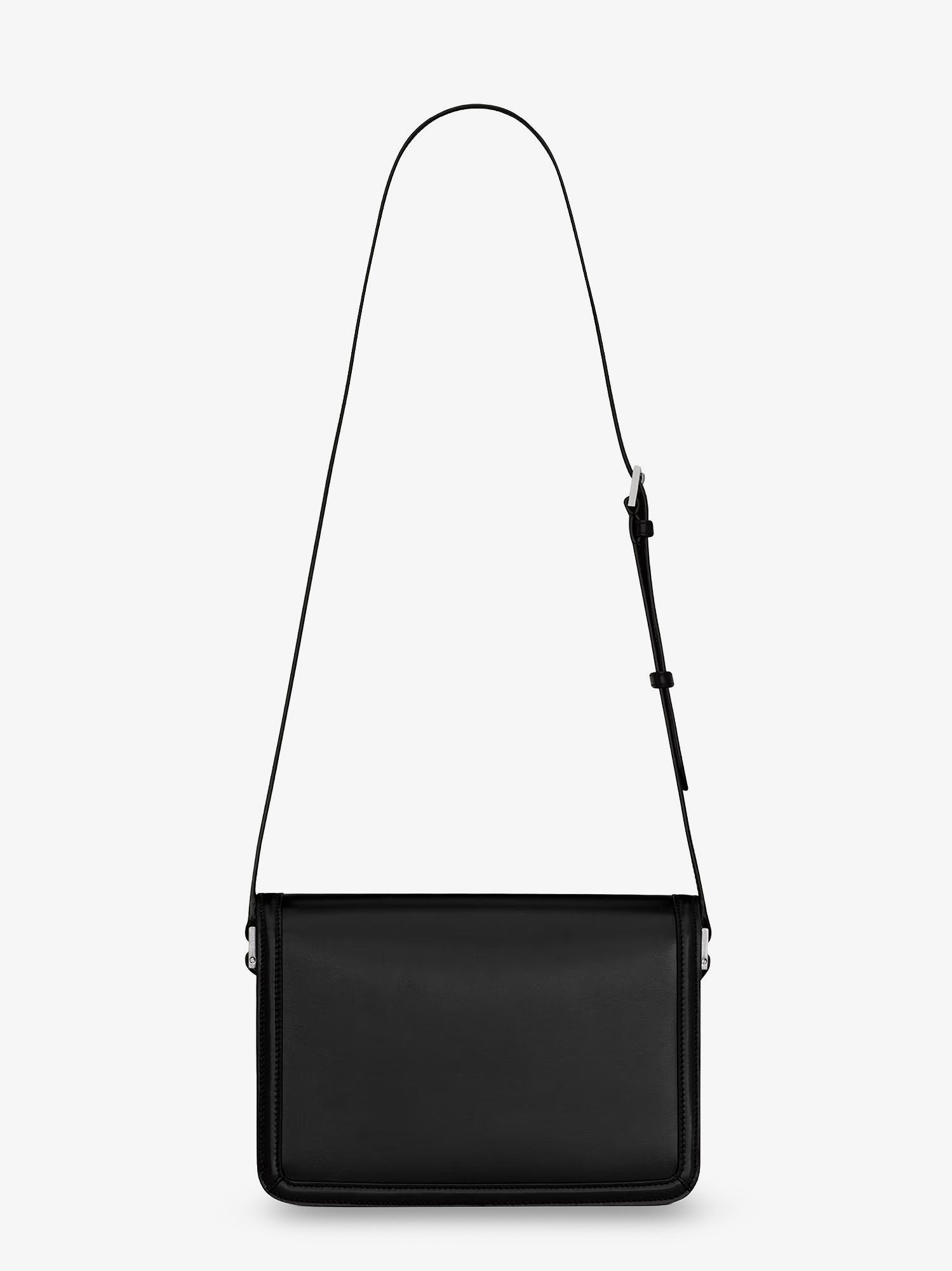 Saint Laurent Satchel Solferino Medium Leather Crossbody Bag