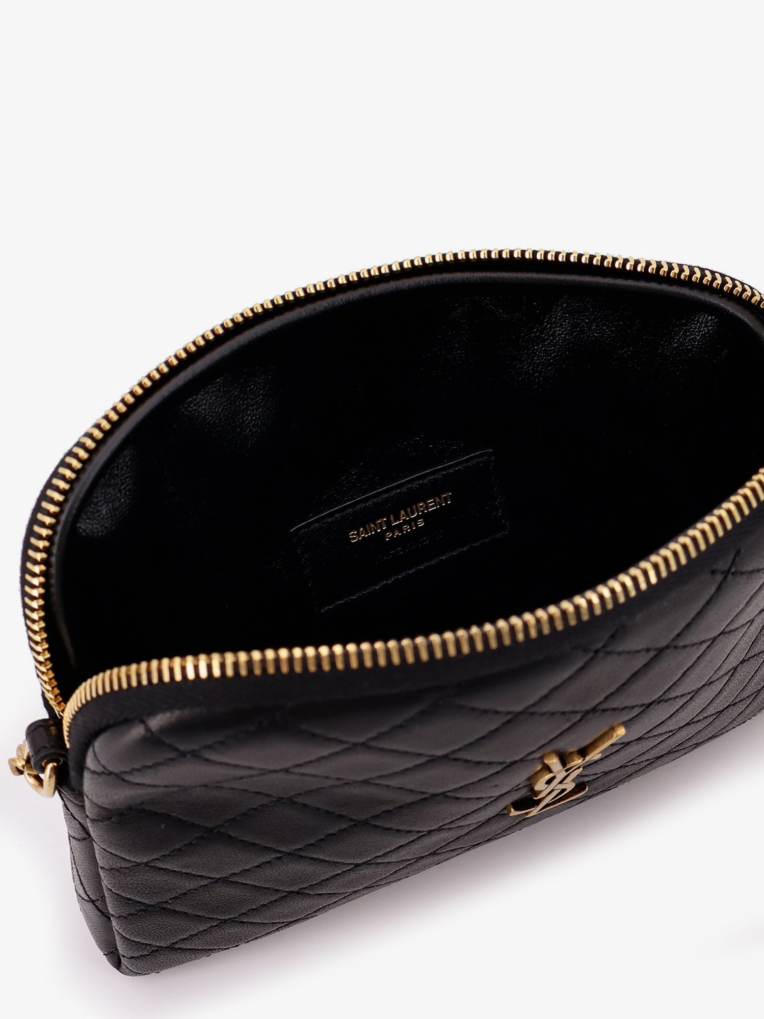 Saint Laurent Gaby Leather Shoulder Bag