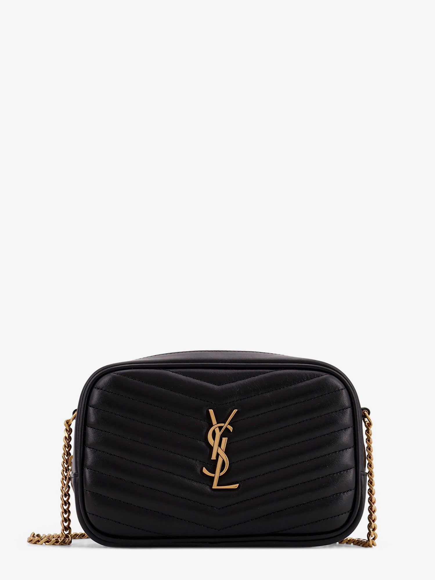 Saint Laurent Mini Lou Quilted Leather Crossbody Bag