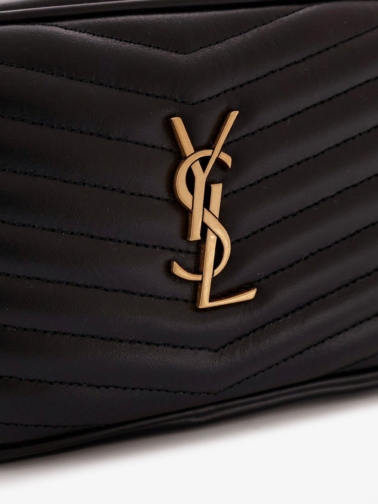 Saint Laurent Mini Lou Quilted Leather Crossbody Bag