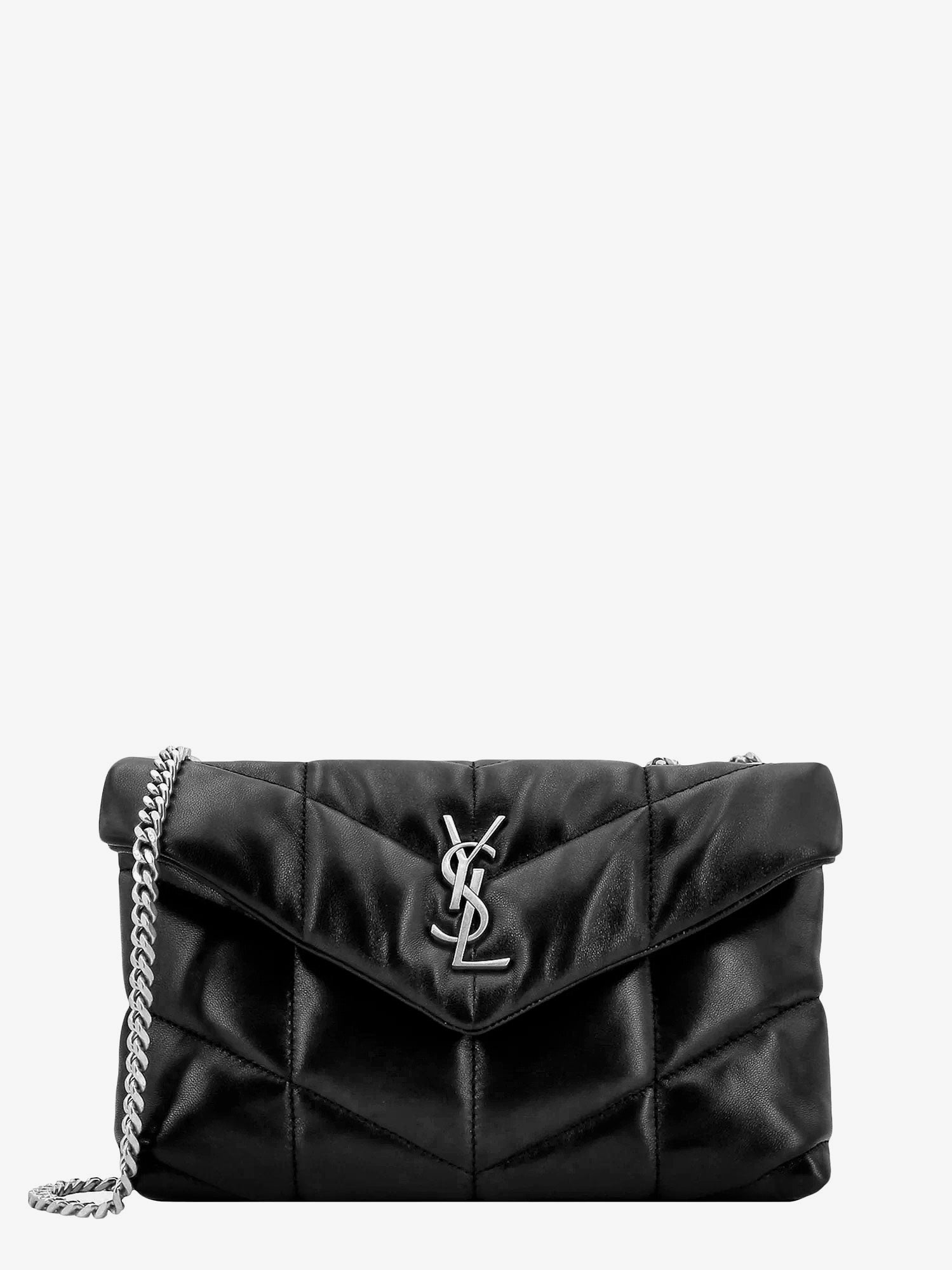 Saint Laurent Loulou Puffer Toy Matelassé Leather Crossbody Bag