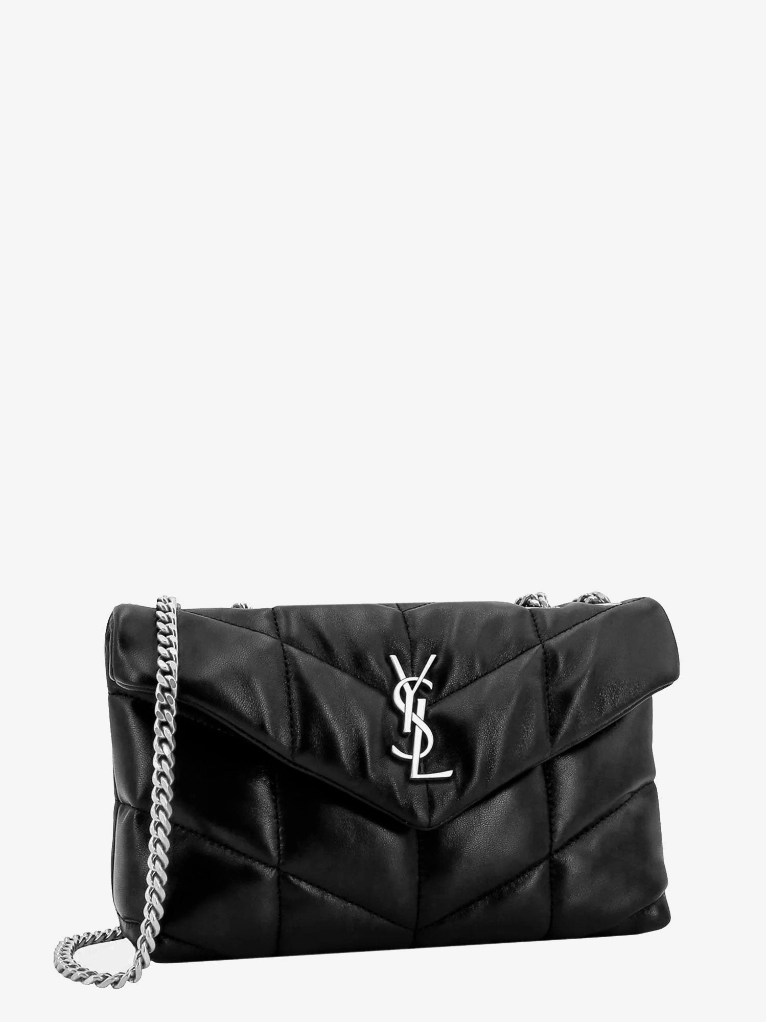 Saint Laurent Loulou Puffer Toy Matelassé Leather Crossbody Bag