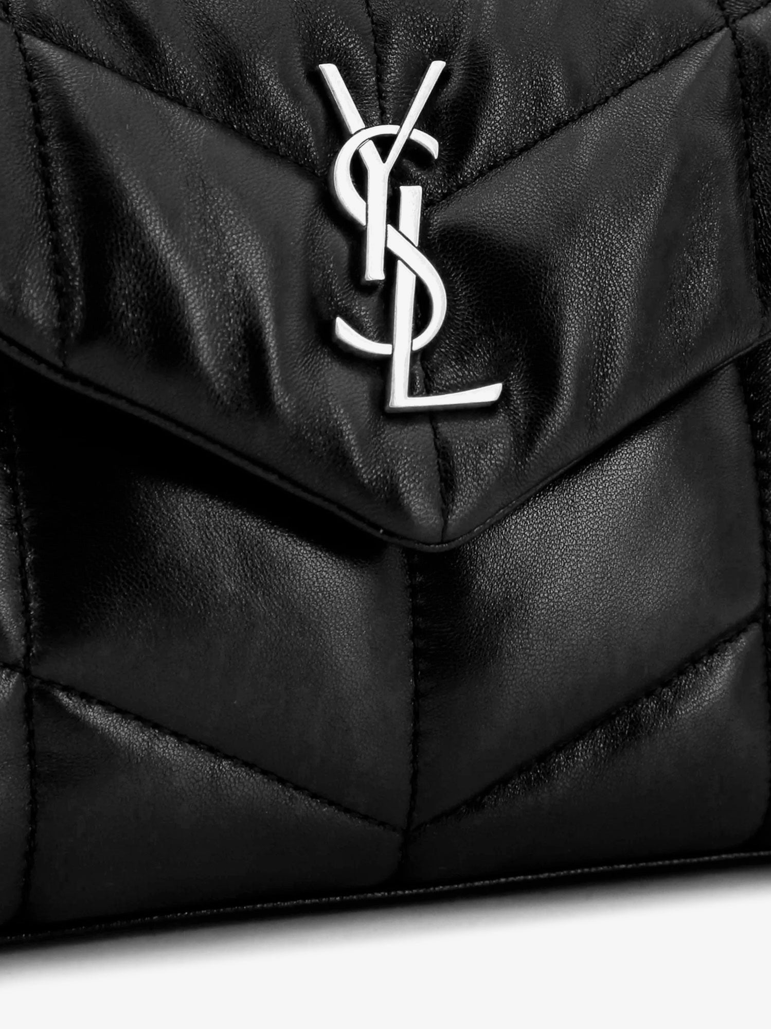 Saint Laurent Loulou Puffer Toy Matelassé Leather Crossbody Bag