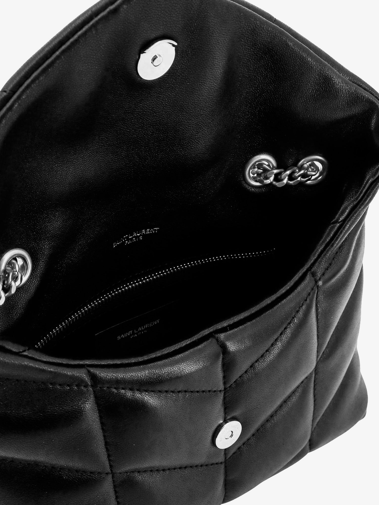 Saint Laurent Loulou Puffer Toy Matelassé Leather Crossbody Bag