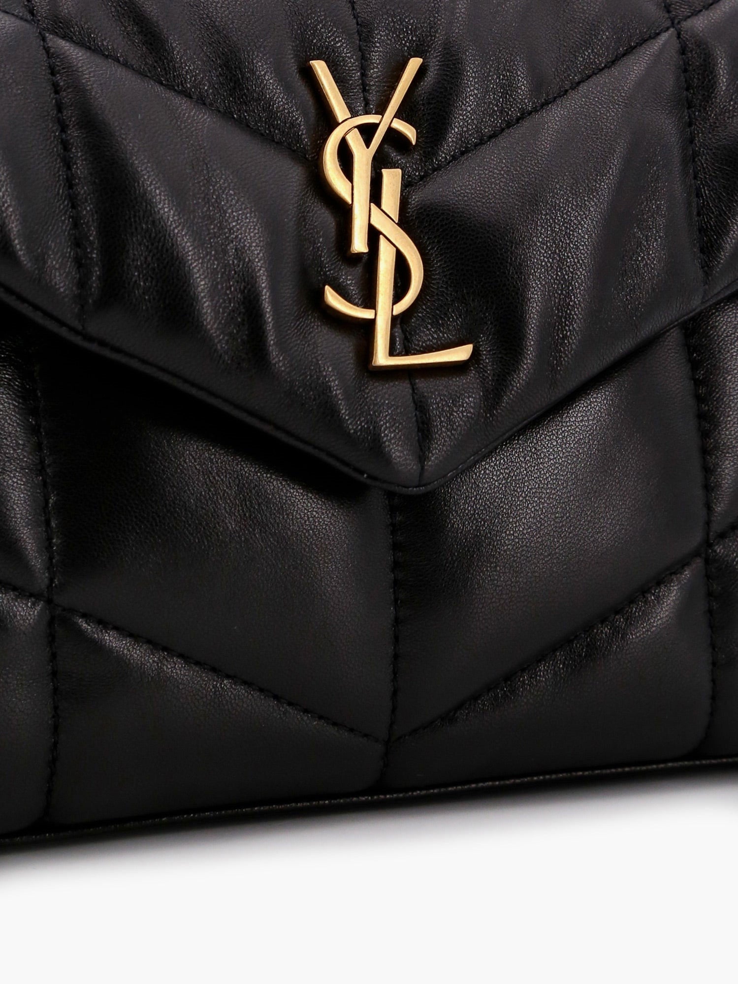 Saint Laurent Loulou Puffer Toy Matelassé Leather Shoulder Bag