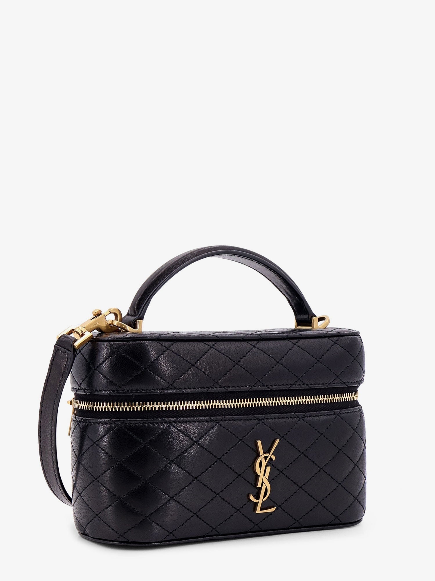 Saint Laurent Gaby Vanity Leather Crossbody Bag