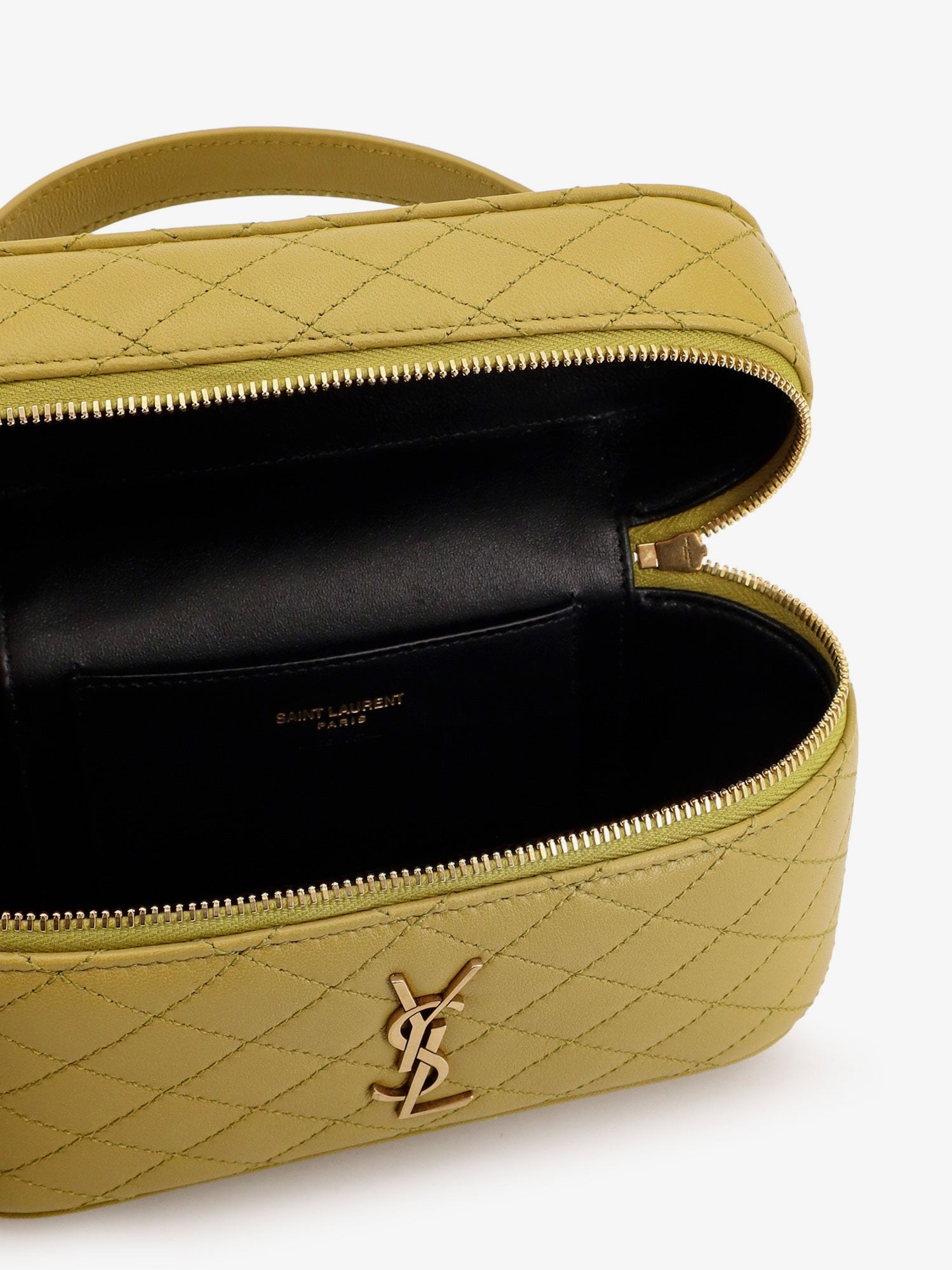 Saint Laurent Ysl Mini Gaby Vanity Leather Crossbody Bag