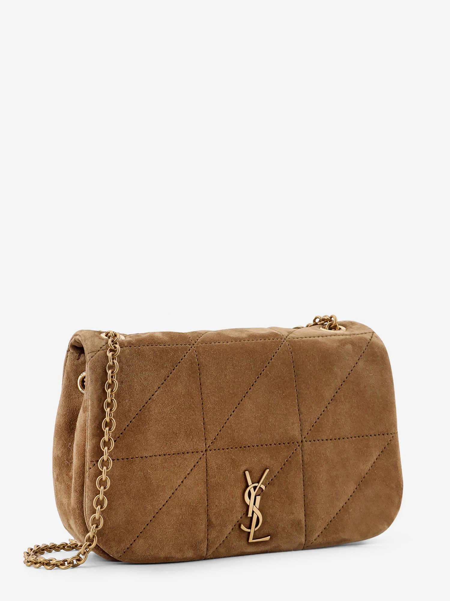 Saint Laurent Mini Jamie 4.3 Suede Shoulder Bag