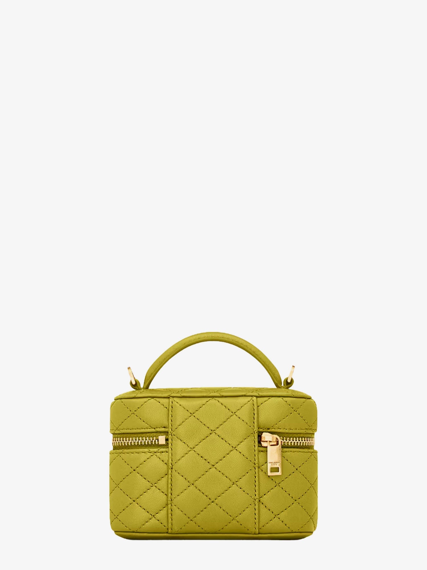 Saint Laurent Vanity Gaby Micro Leather Shoulder Bag