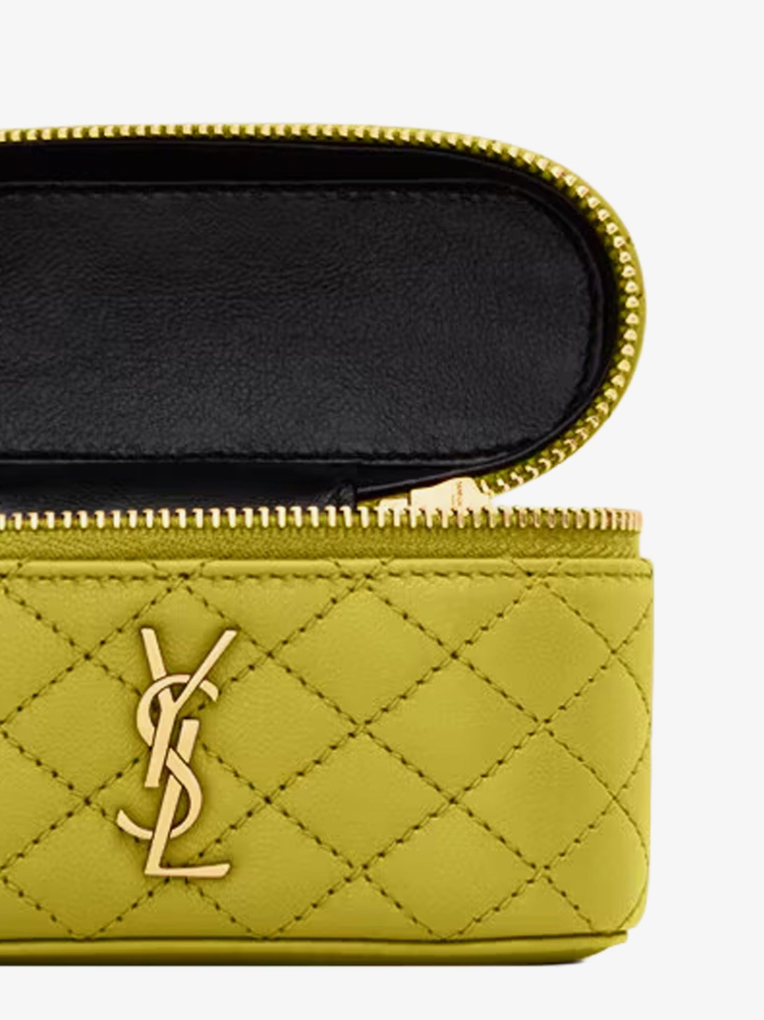 Saint Laurent Vanity Gaby Micro Leather Shoulder Bag
