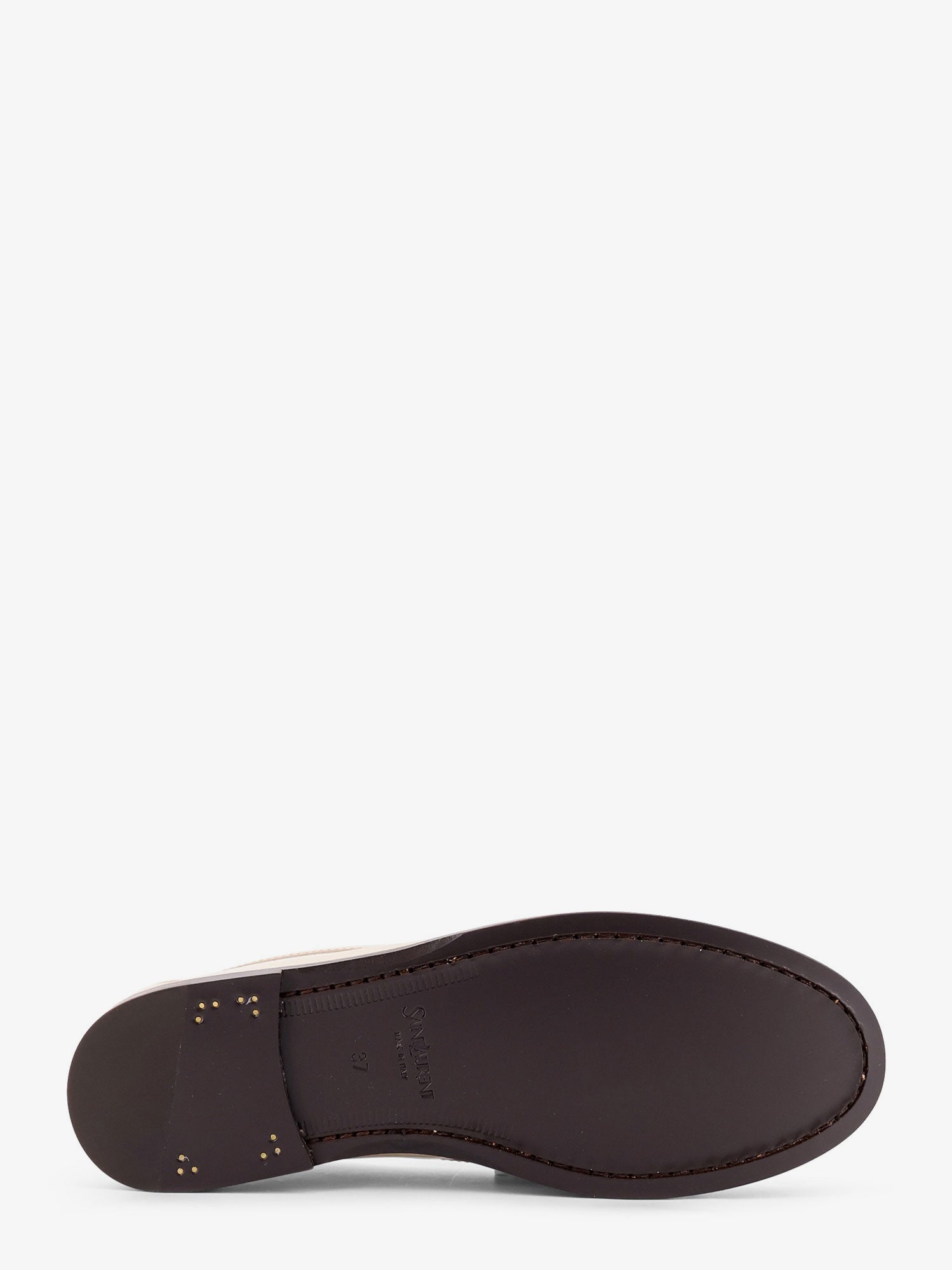 Saint Laurent Laurent 05 Moc Leather Loafers