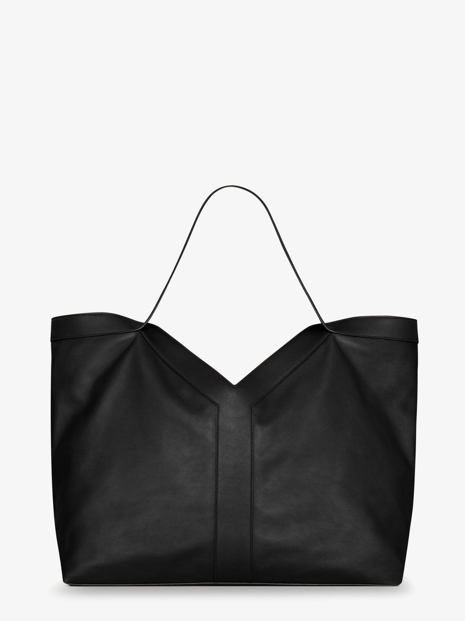 Saint Laurent Y Oversize Leather Tote Bag