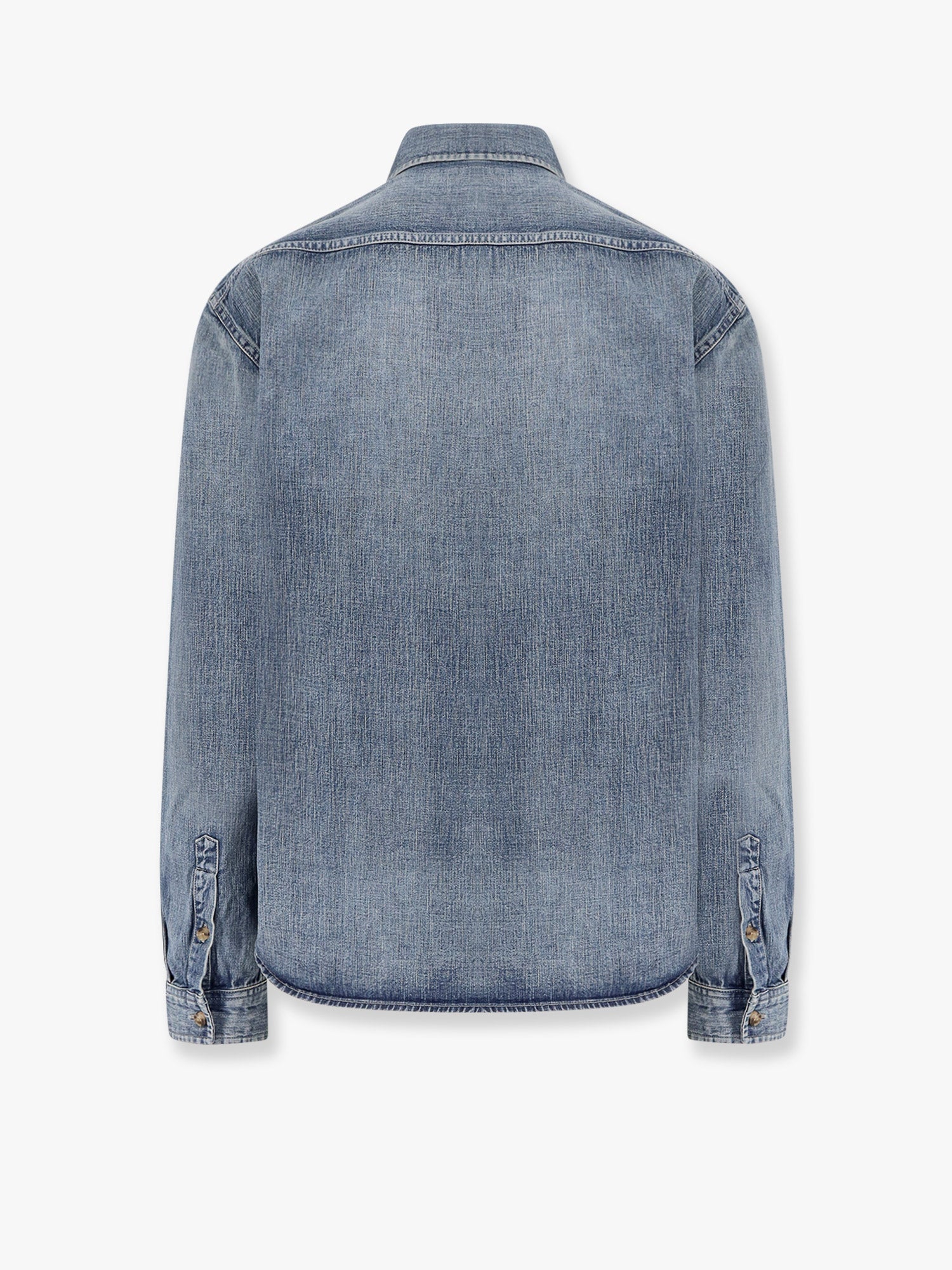 Saint Laurent Cassandre Denim Shirt