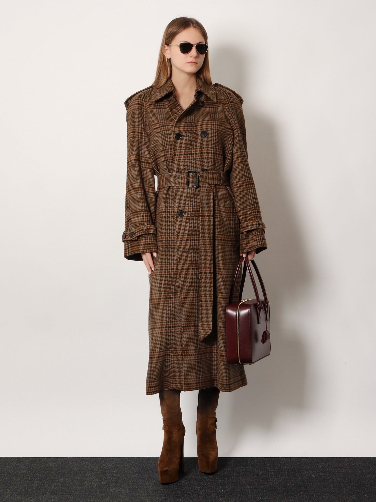 Saint Laurent Wales Prince Coat