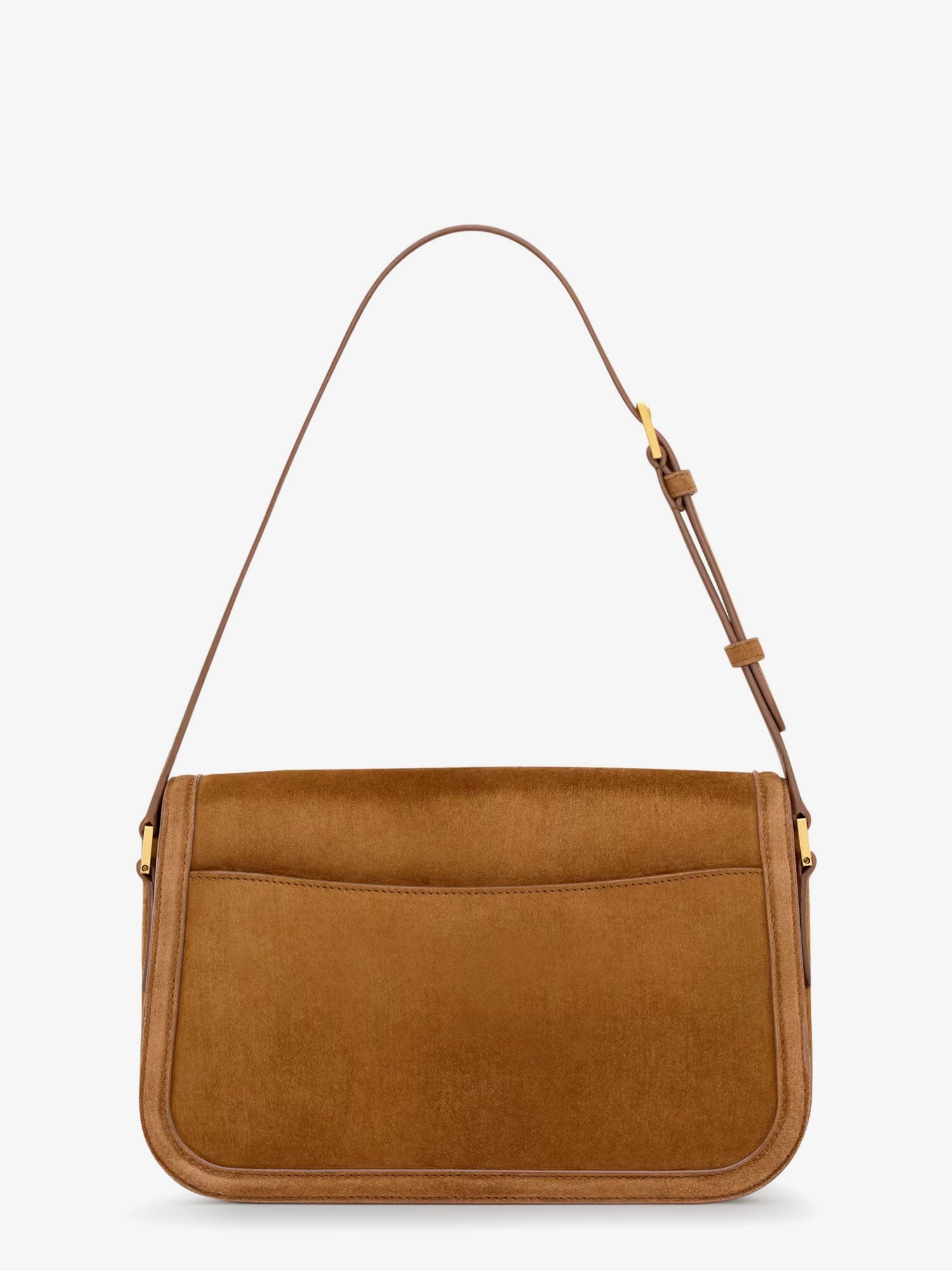 Saint Laurent Solferino Medium Suede Shoulder Bag