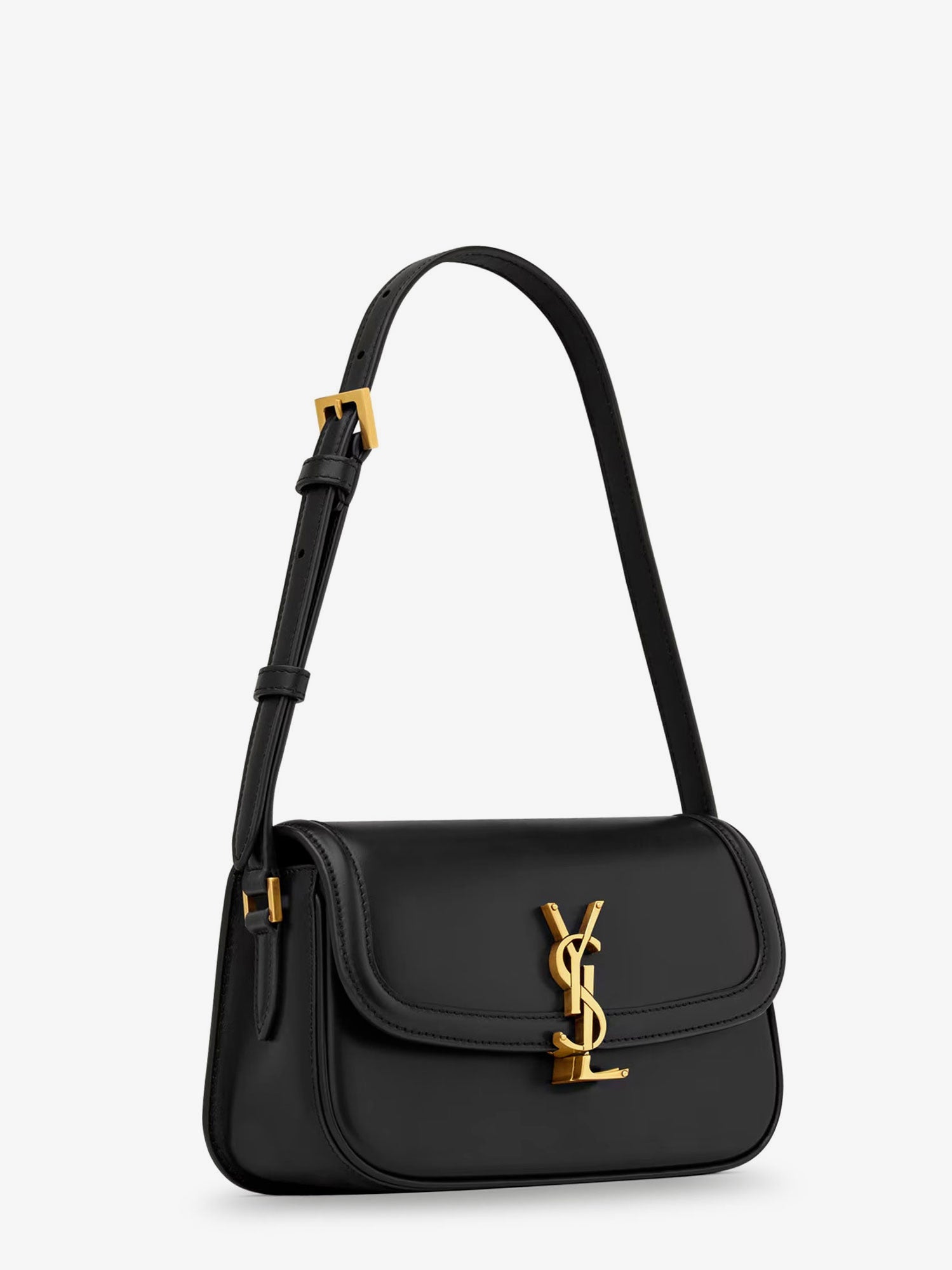 Saint Laurent Solferino Mini Leather Shoulder Bag