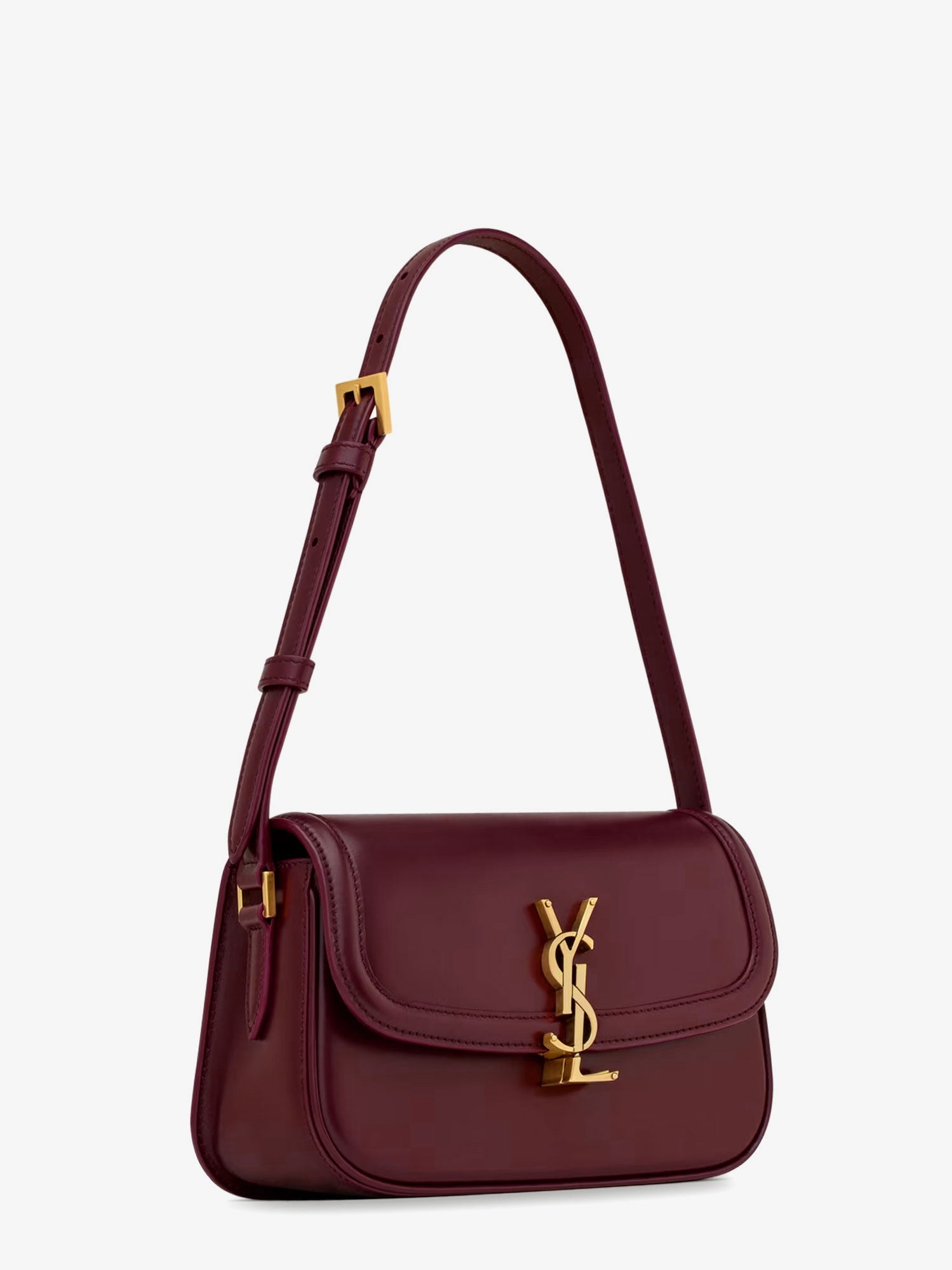 Saint Laurent Solferino Mini Leather Shoulder Bag