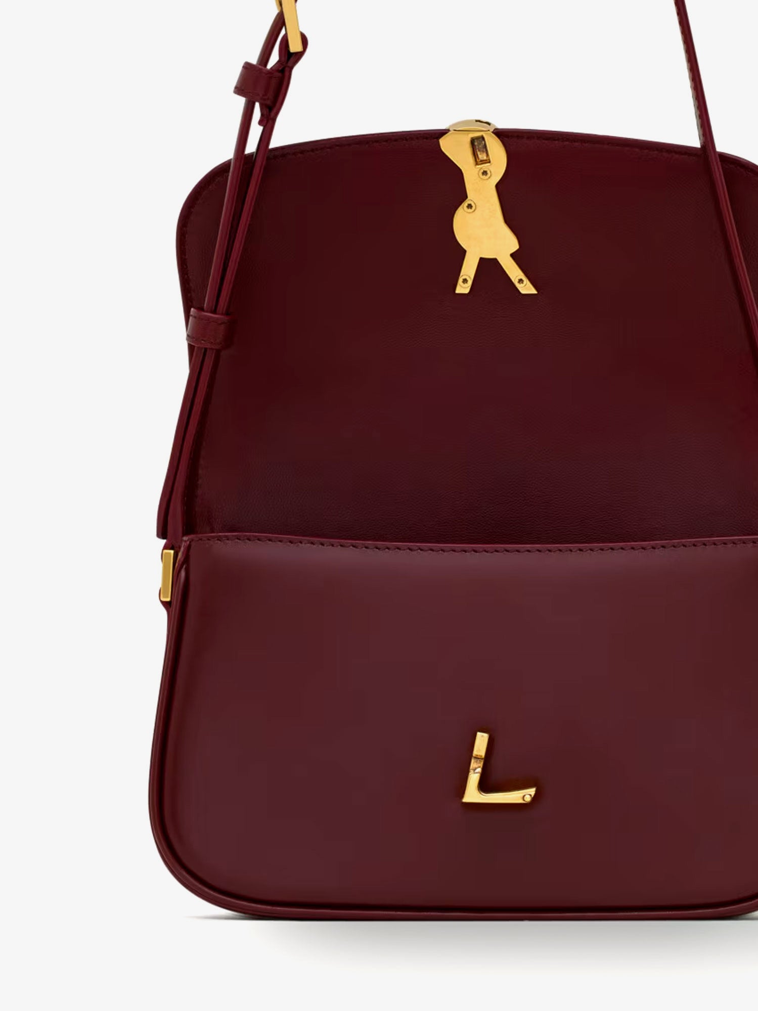 Saint Laurent Solferino Mini Leather Shoulder Bag