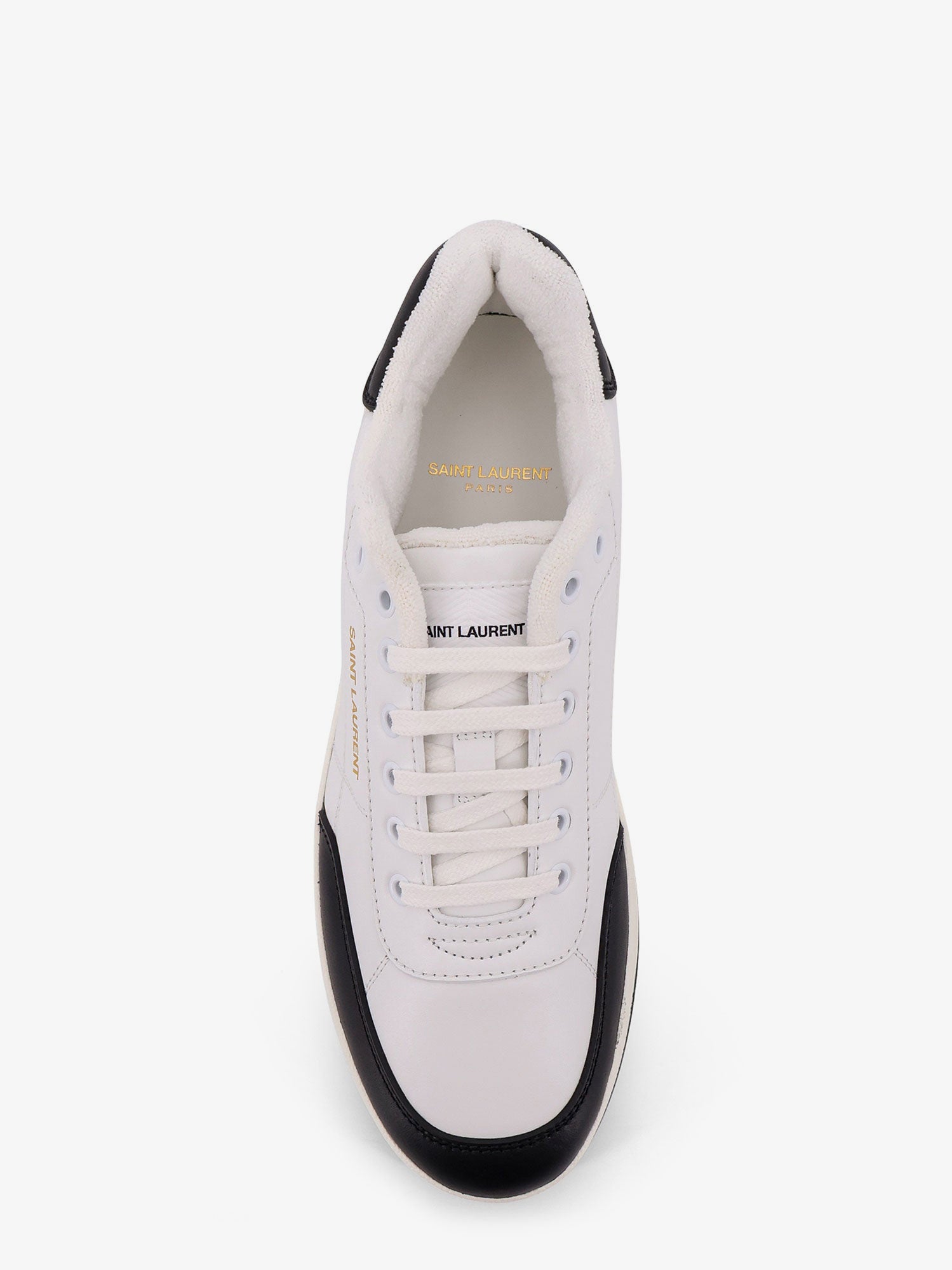 Saint Laurent Sl/61 Sn Leather Sneakers