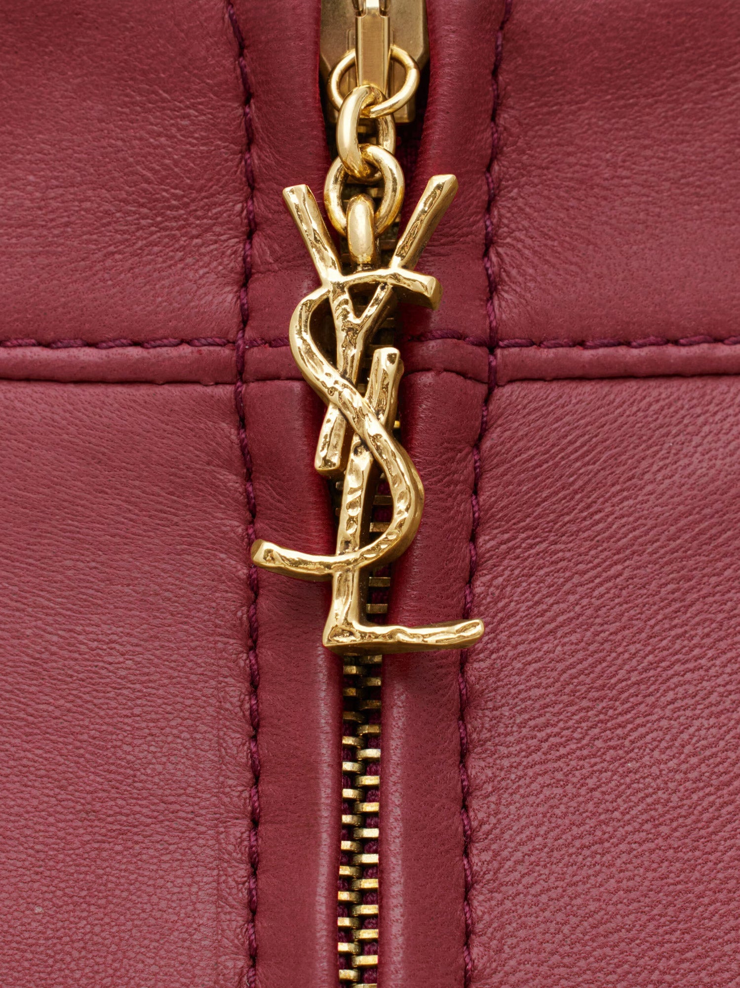 Saint Laurent Cassandra Leather Skirt