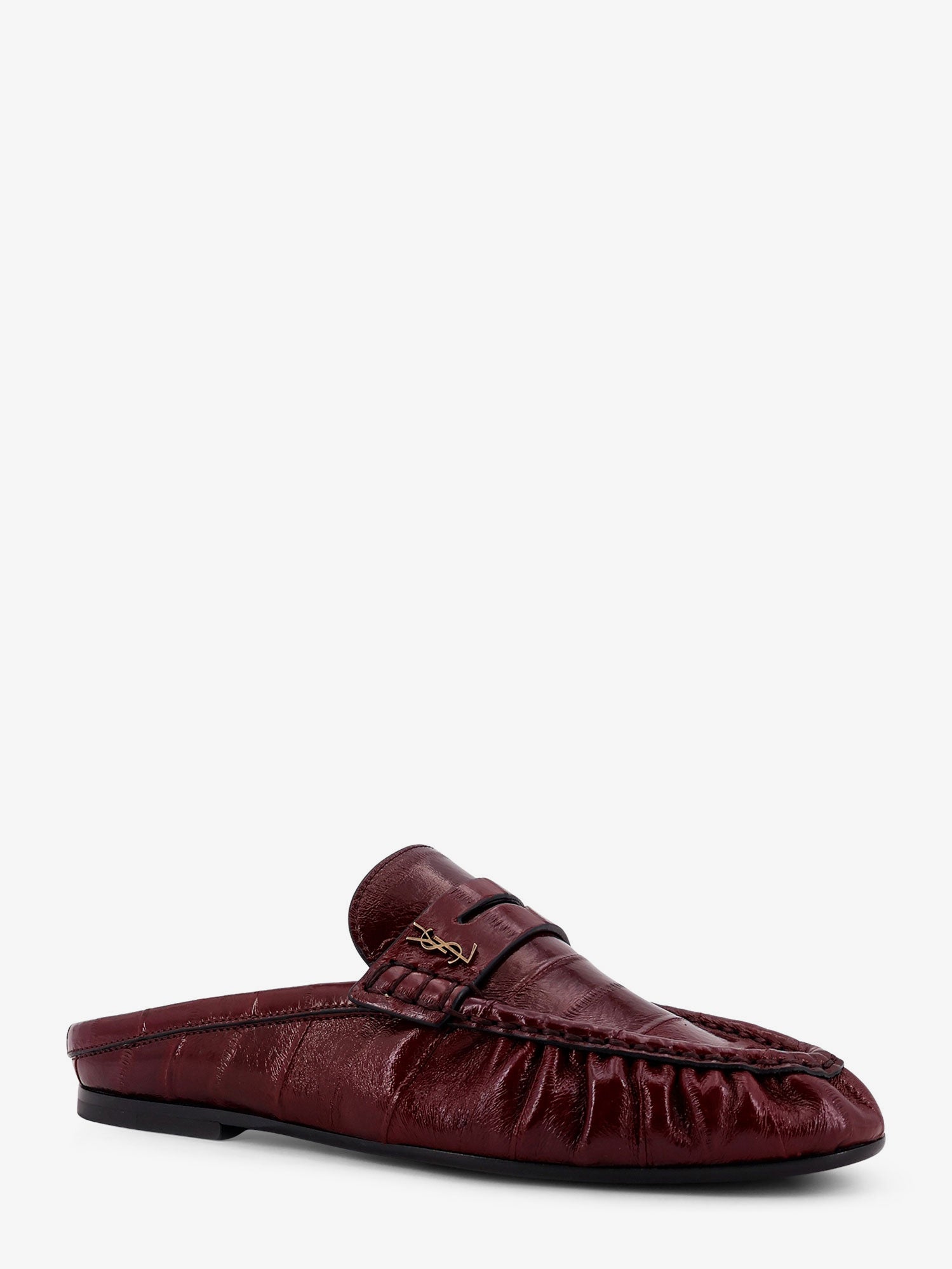 Saint Laurent Le Loafer Eel Leather Mule