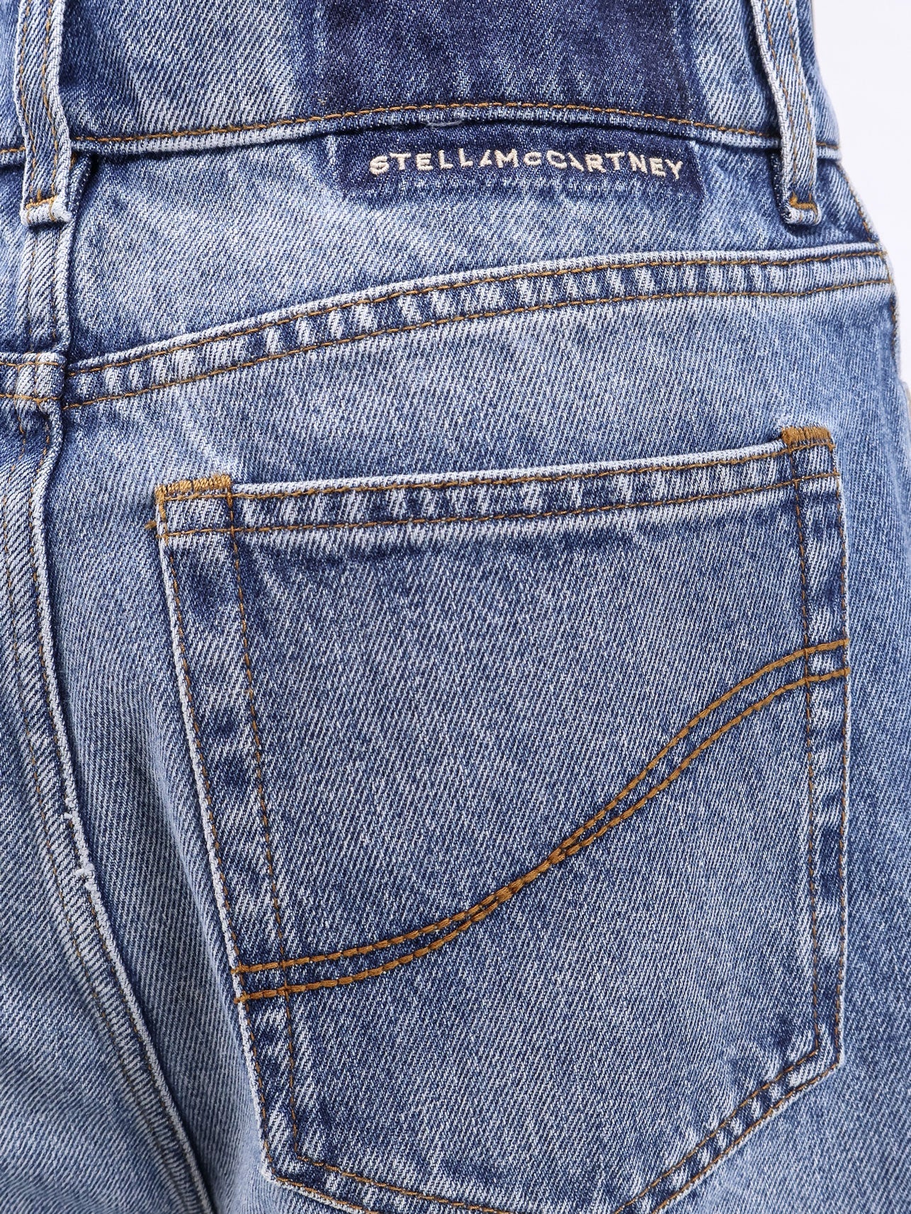Stella Mccartney Vintage Blue Sustainable Cotton Jeans