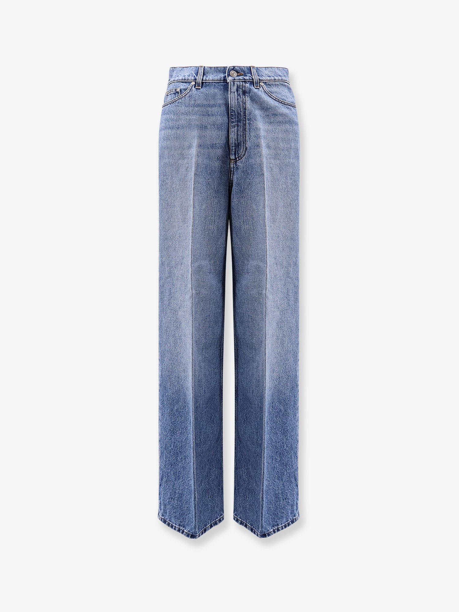 Stella Mccartney Vintage Blue Sustainable Cotton Jeans