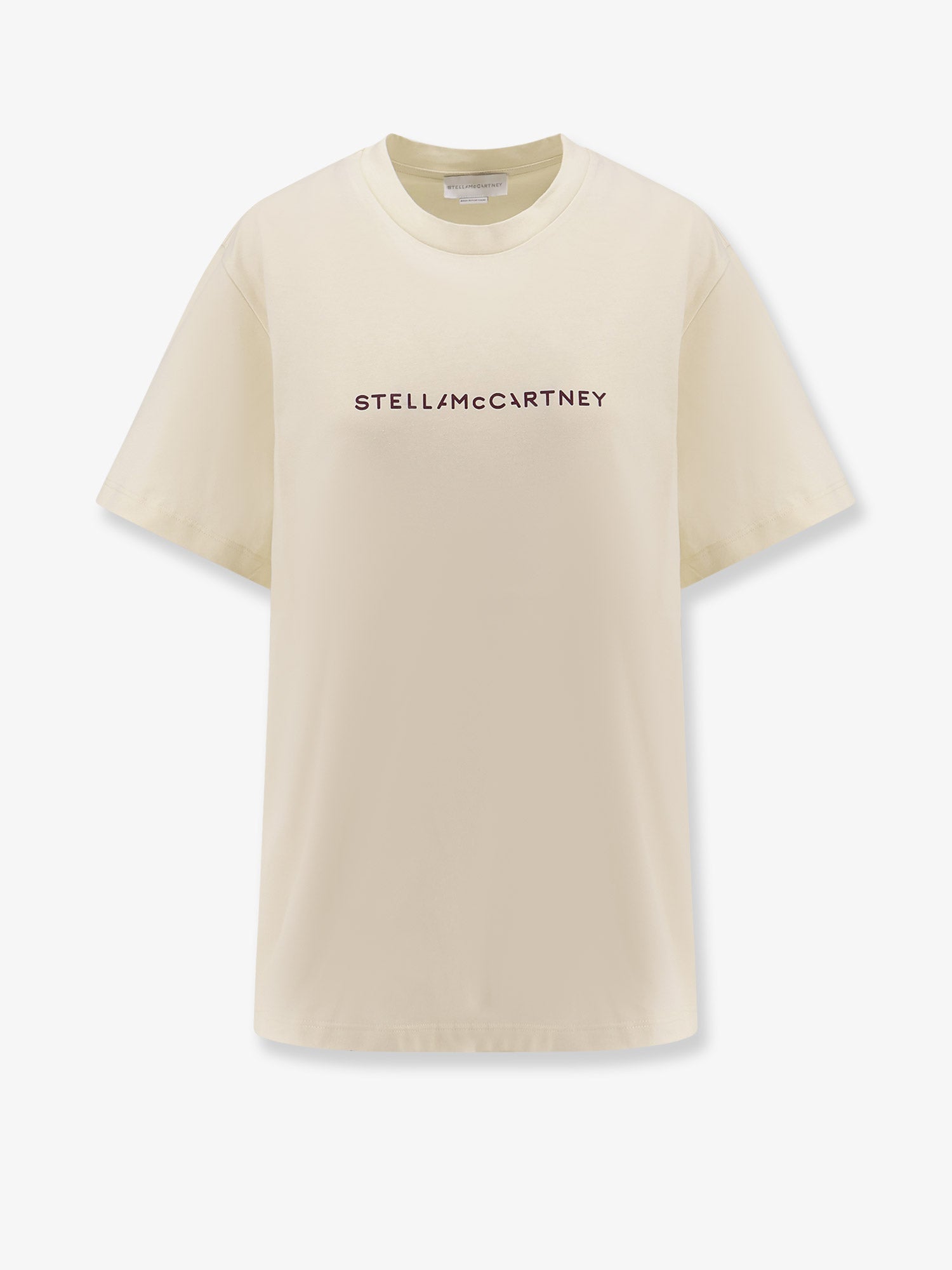 Stella Mccartney Cotton T-shirt With Logo Print