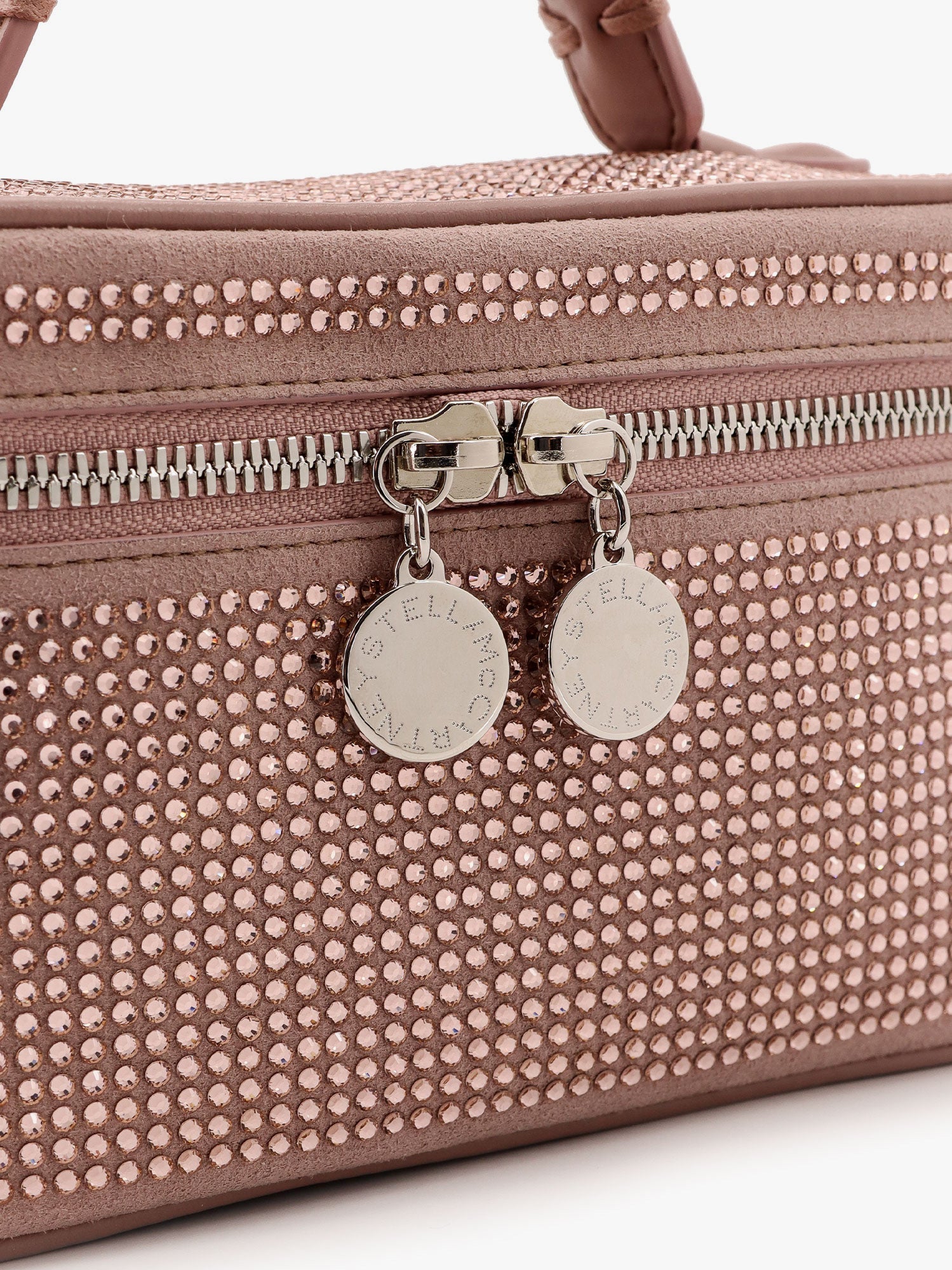 Stella Mccartney Shaggy Deer Beauty Case With Rhinestones