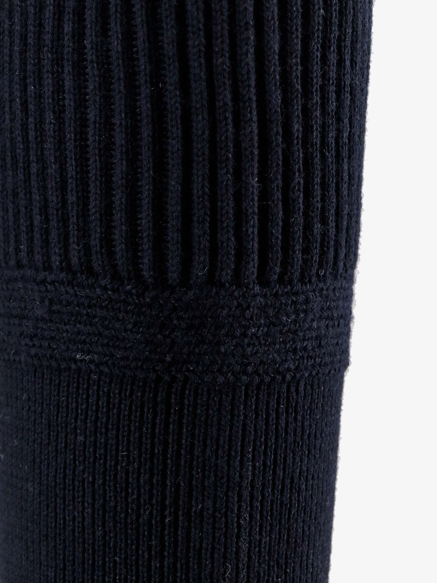 Stone Island Ribbed Certified Virgin Wool Sweater