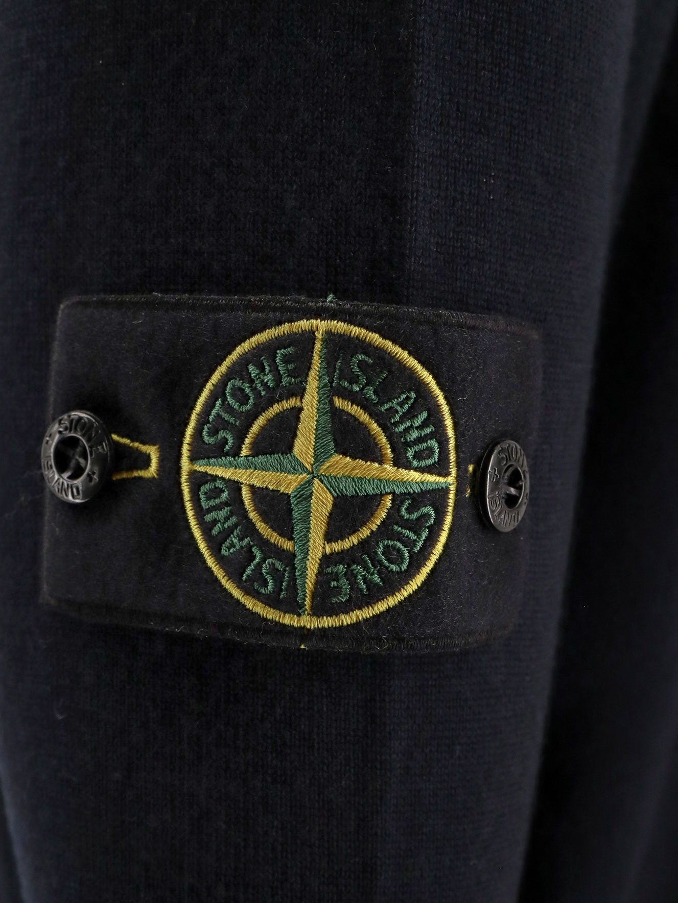 Stone Island Virgin Wool Cardigan