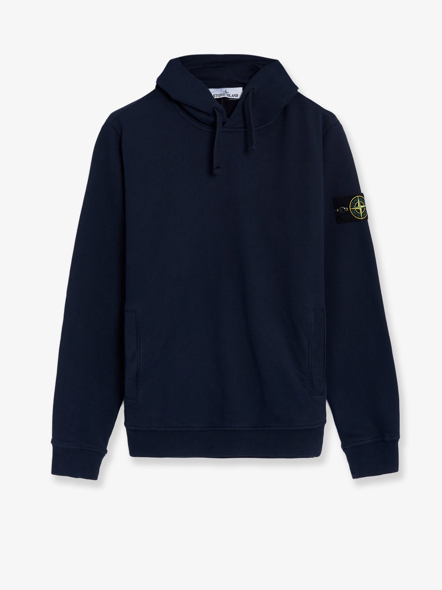 Stone Island Organic Cotton Hooded Sweatshirt